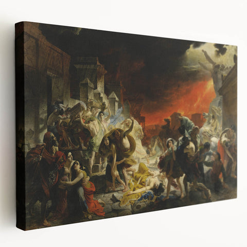 Romanticism Art: Last Day of Pompeii by Briullov - Dramatic Masterpiece