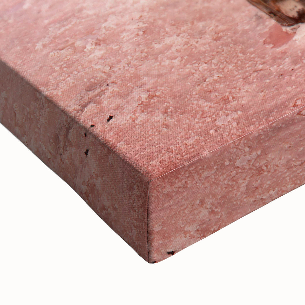 Black and white landscape art painting of Yucatan scenery on stretched canvas, ideal for bedroom wall decor.