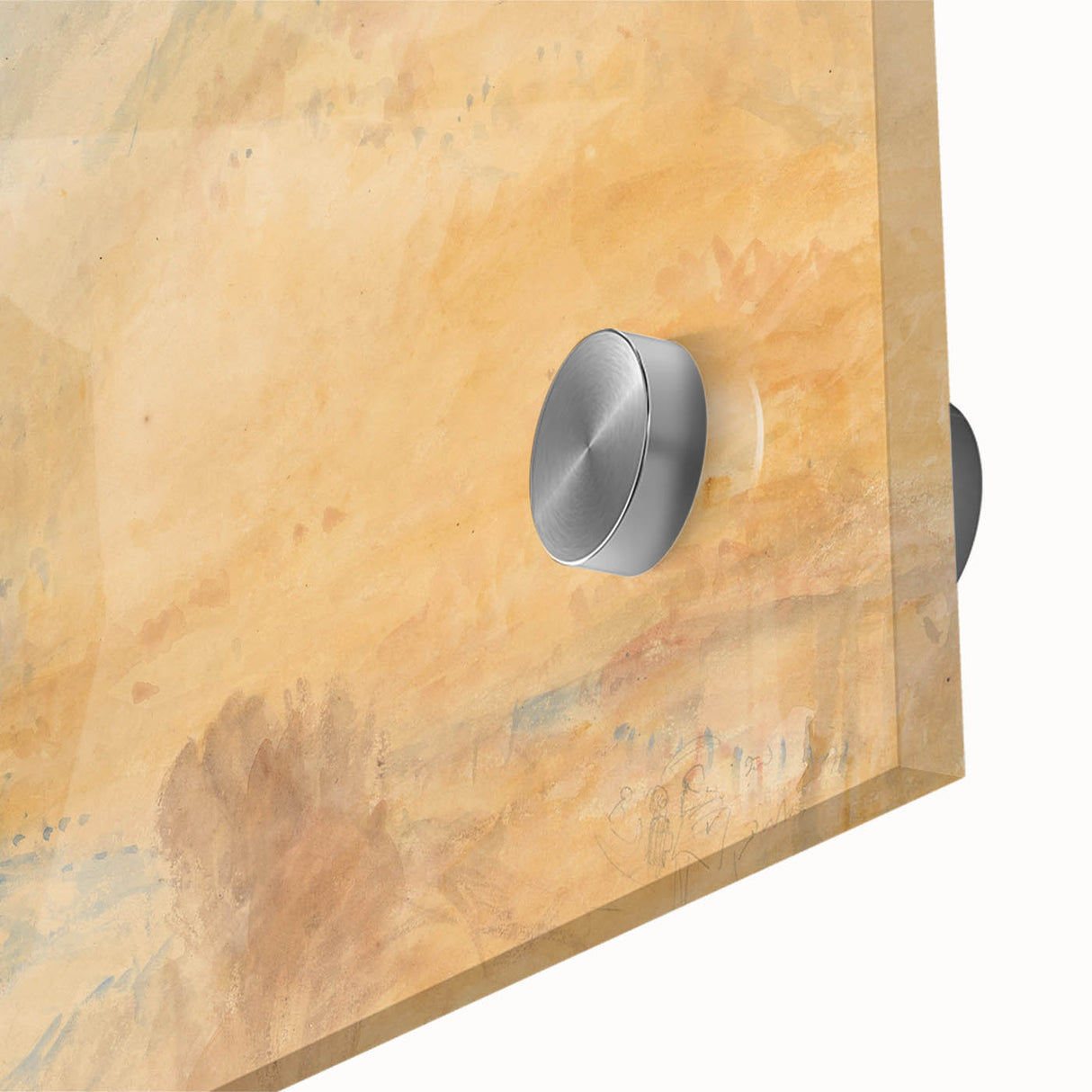 Romantic Art Prints: Serene Mountain Landscape with Lake