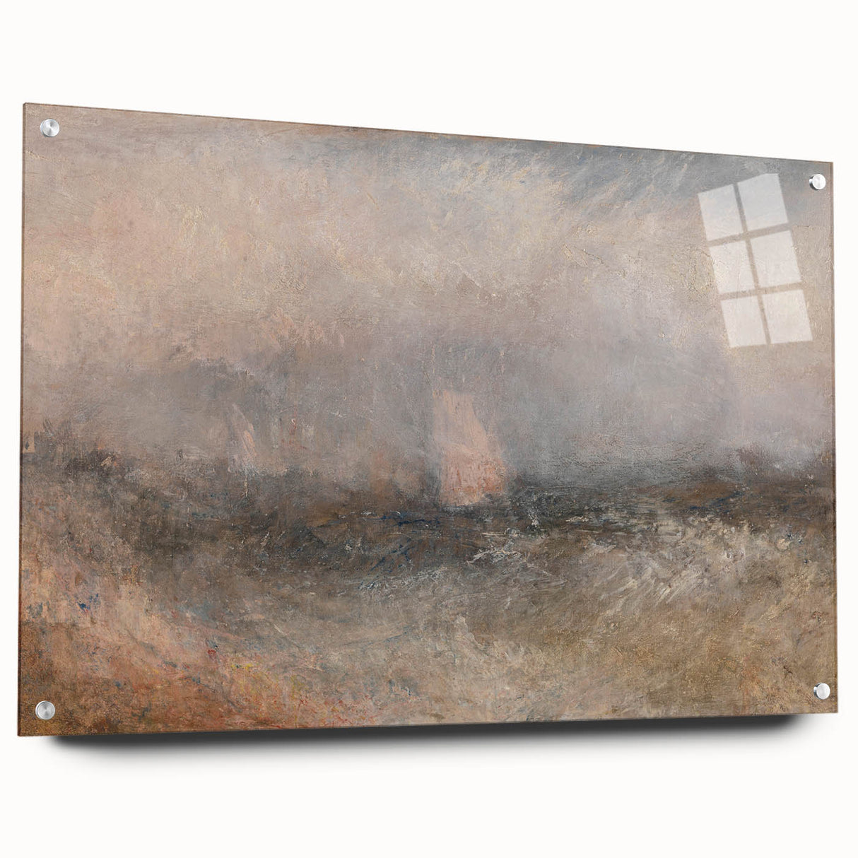 Romanticism Art: Sublime Seascape "Off the Nore"