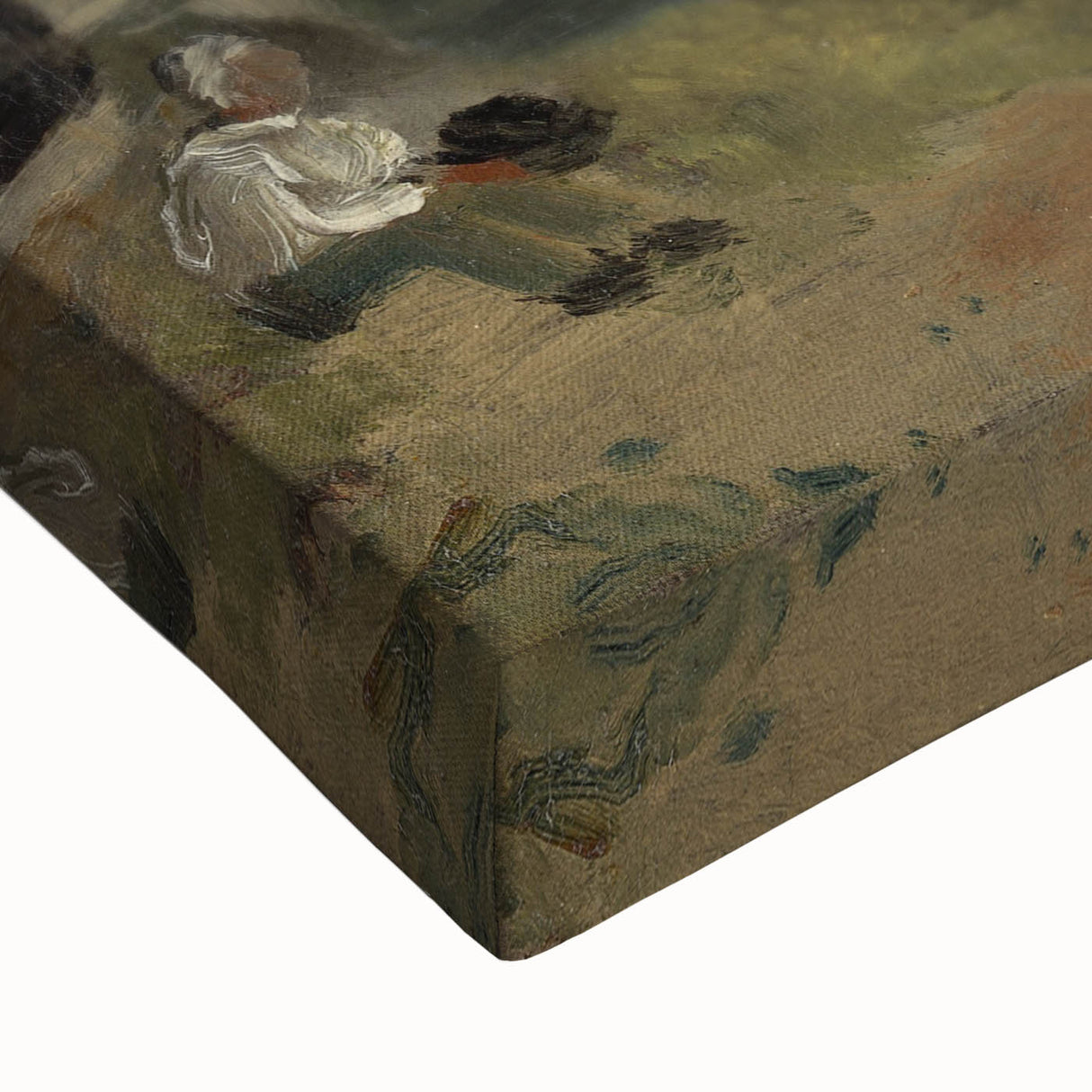 Classic Romantic Paintings: Flatford Lock by John Constable