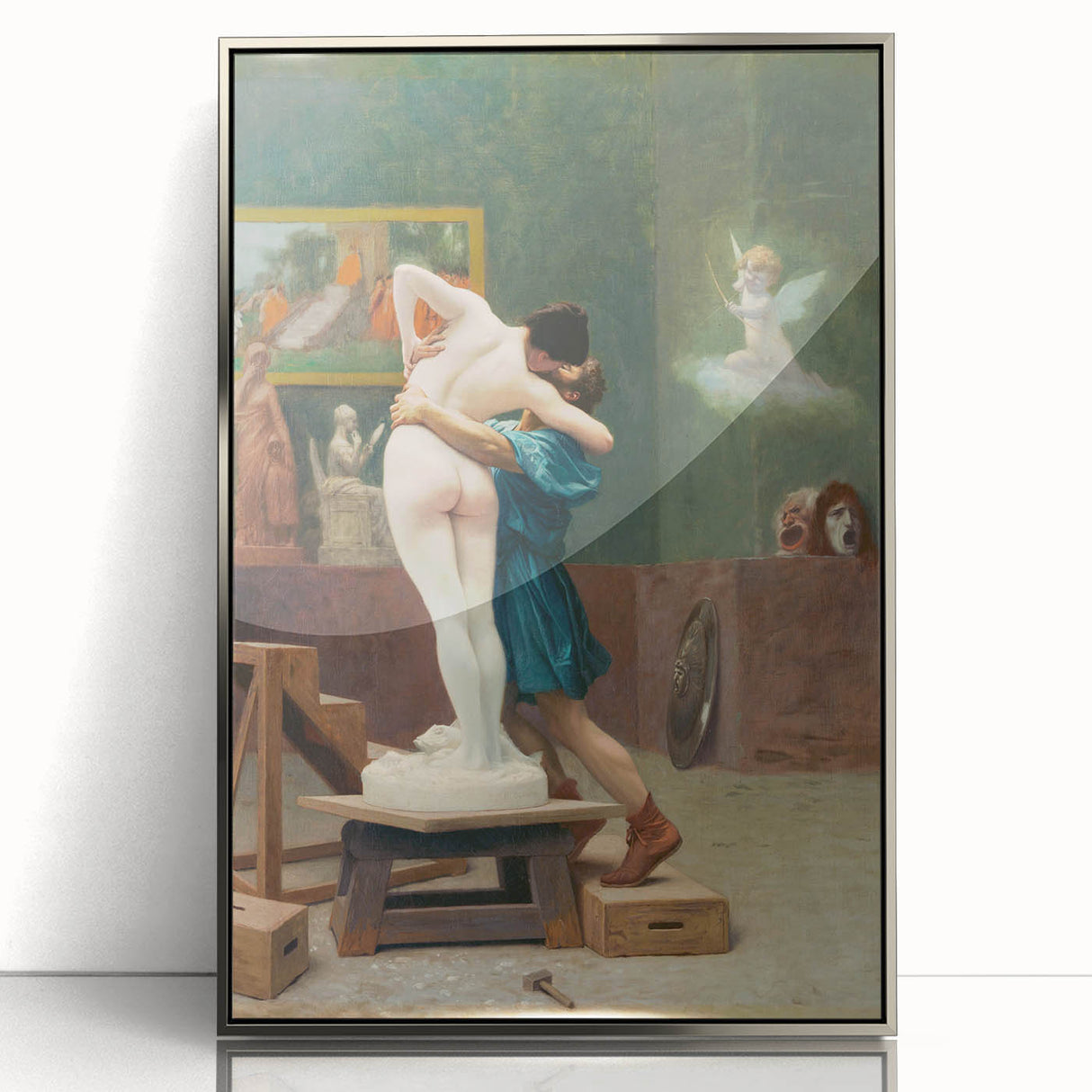 Famous Romantic Era Art: Pygmalion and Galatea by Jean-Léon Gérôme