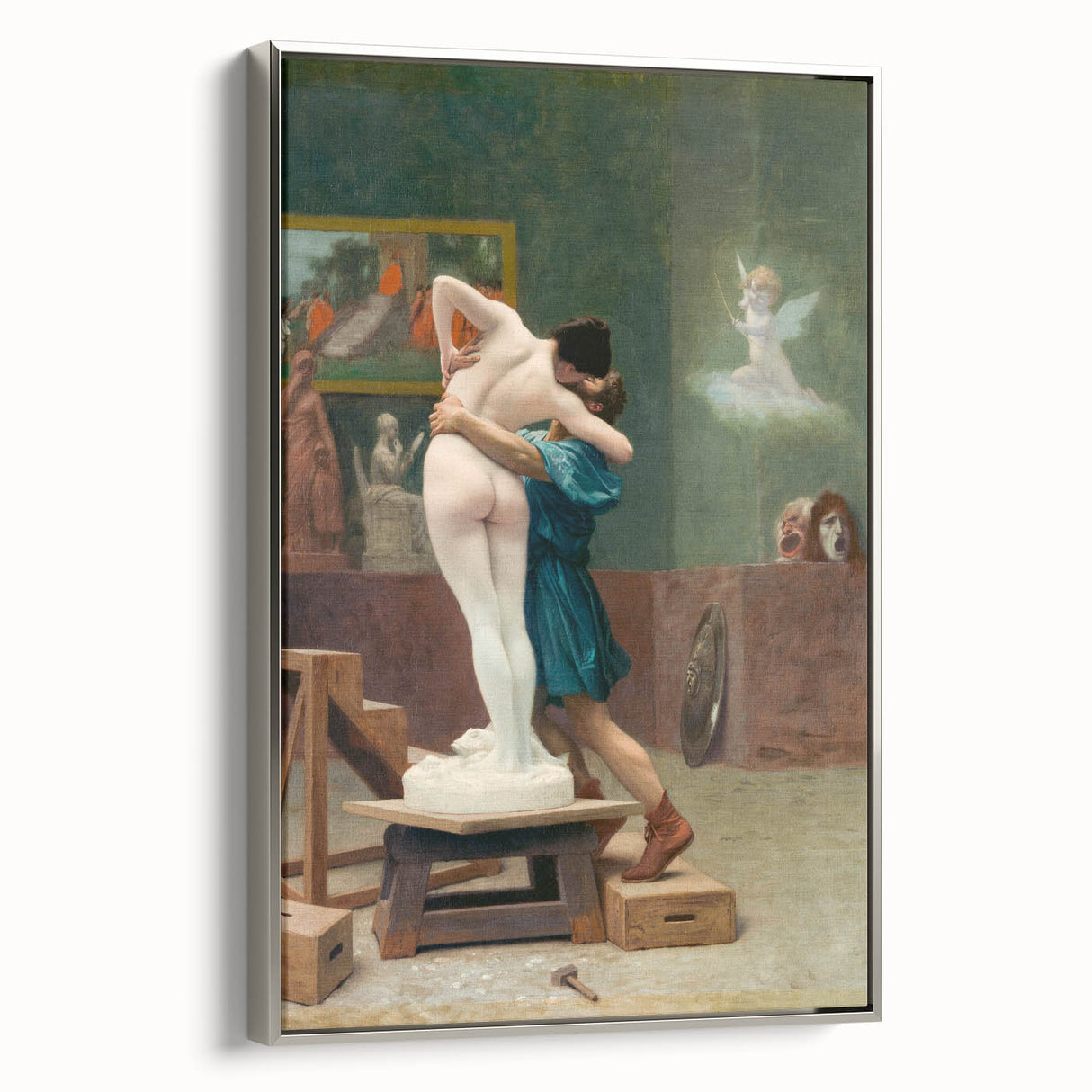 Famous Romantic Era Art: Pygmalion and Galatea by Jean-Léon Gérôme