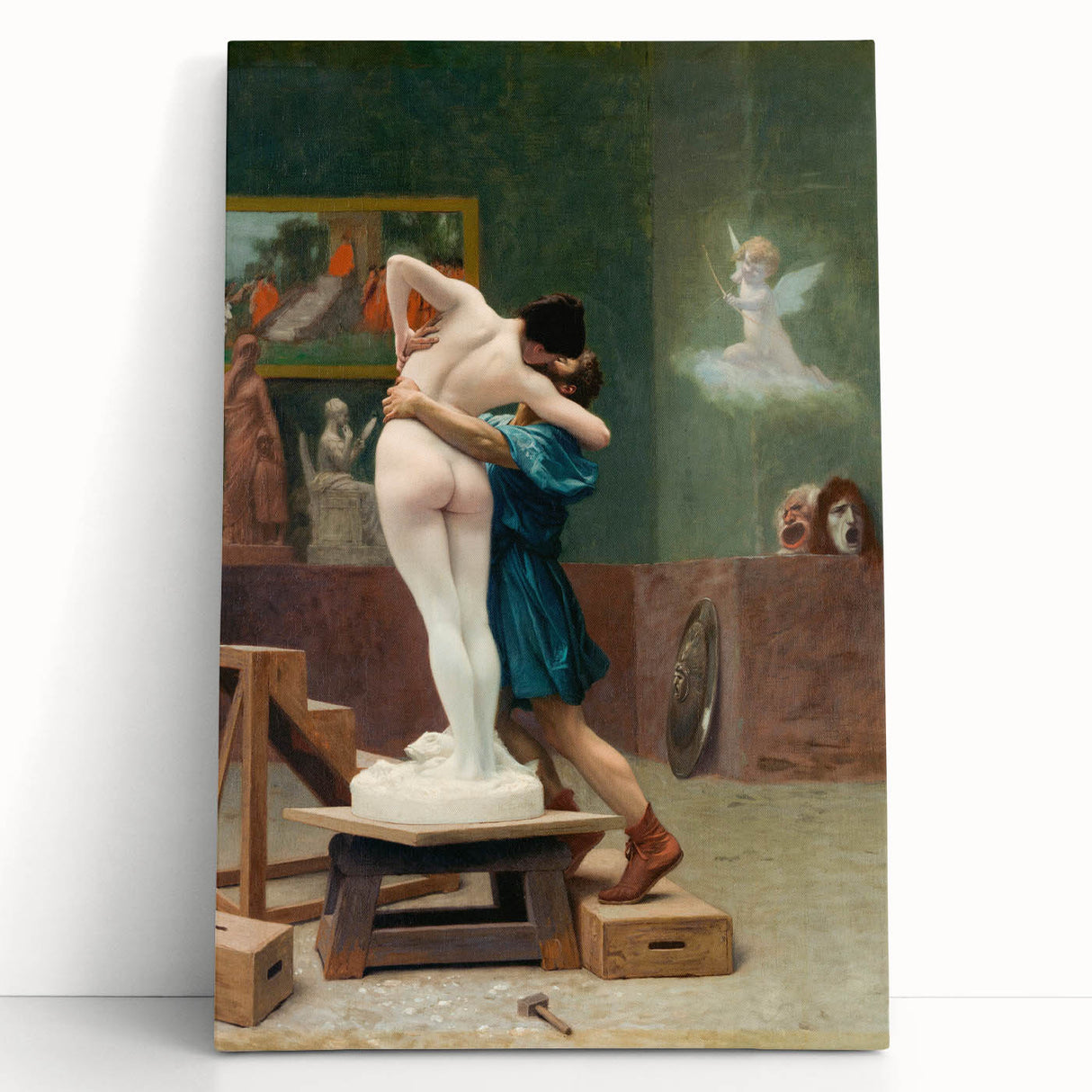 Famous Romantic Era Art: Pygmalion and Galatea by Jean-Léon Gérôme