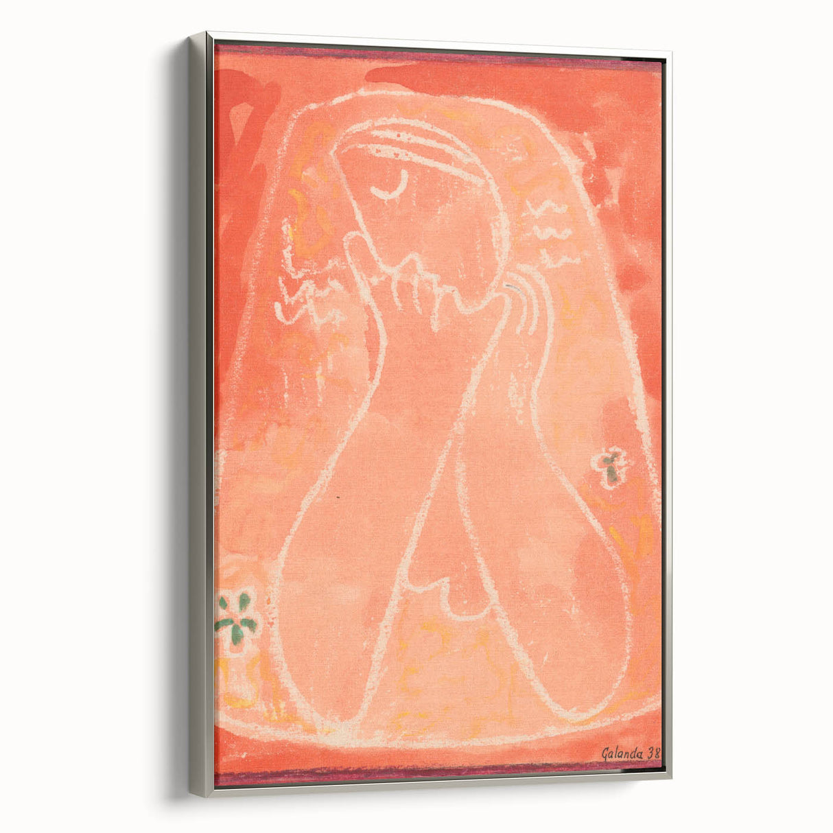 Romantic Art Prints: Thoughtful by Mikuláš Galanda