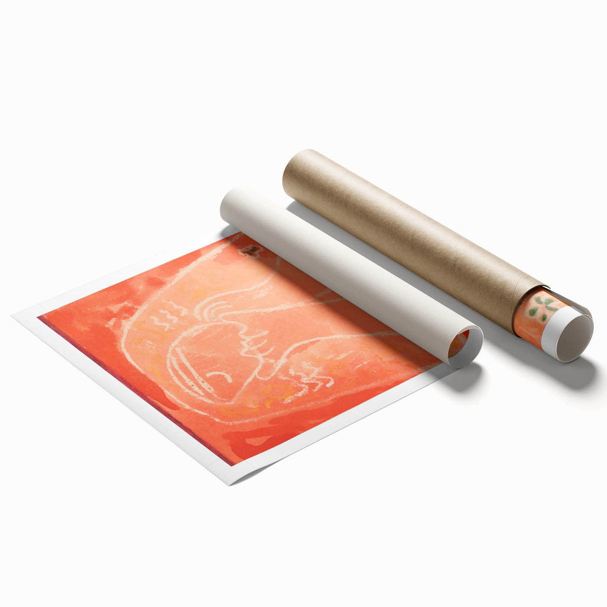 Romantic Art Prints: Thoughtful by Mikuláš Galanda