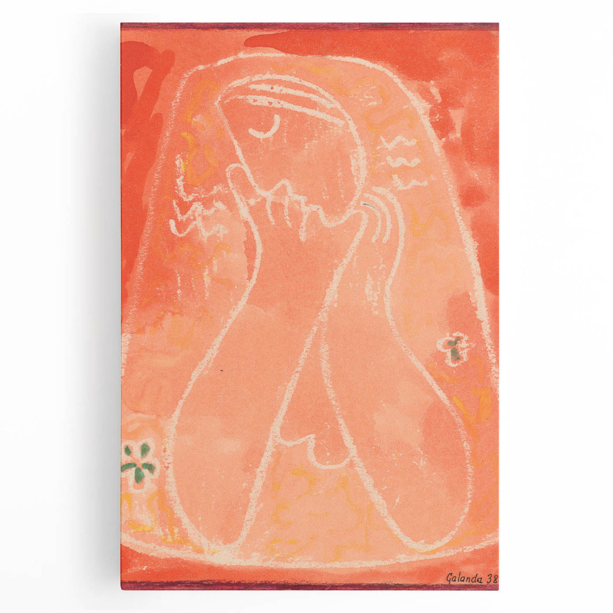 Romantic Art Prints: Thoughtful by Mikuláš Galanda