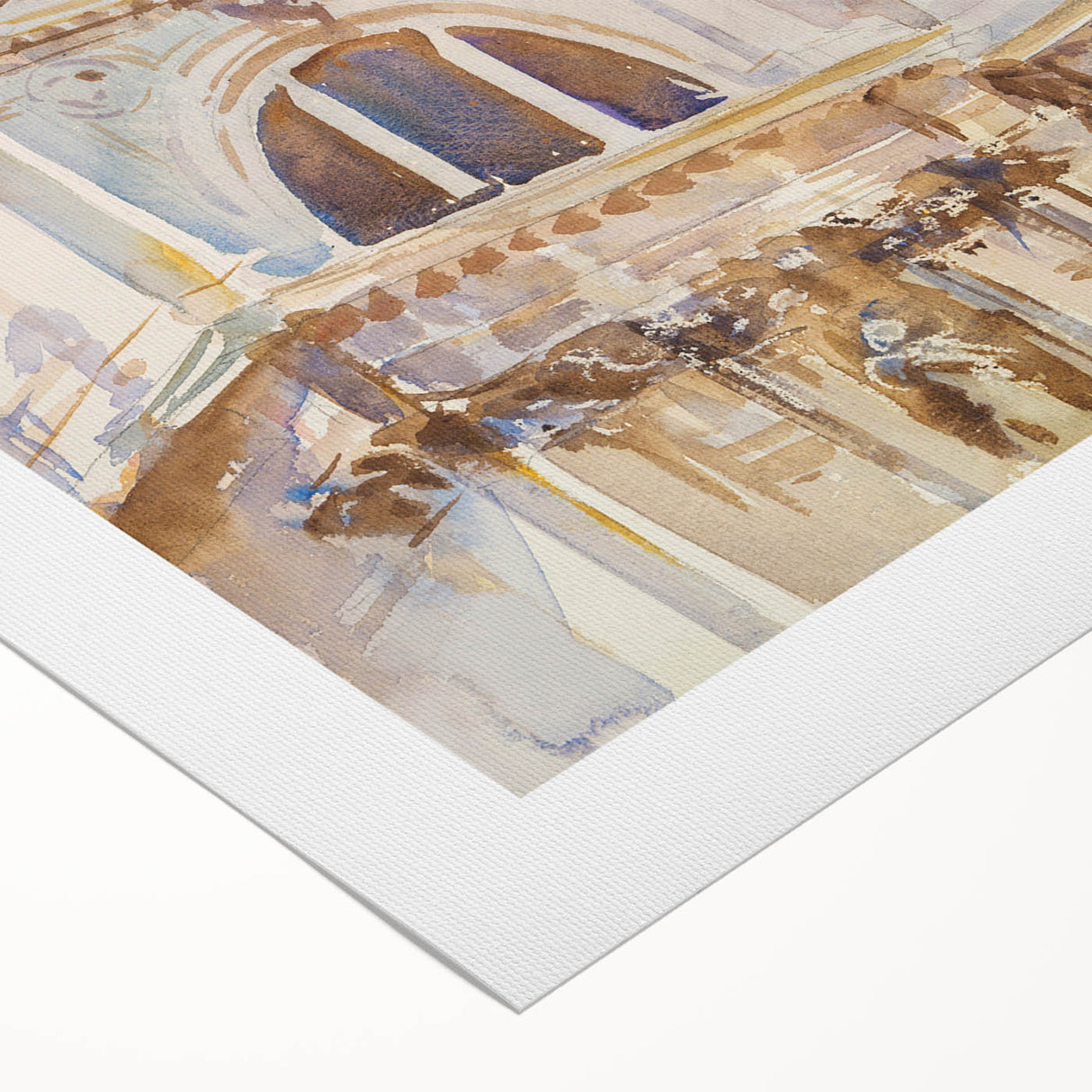 Romantic Art Prints: The Salute, Venice by John Singer Sargent