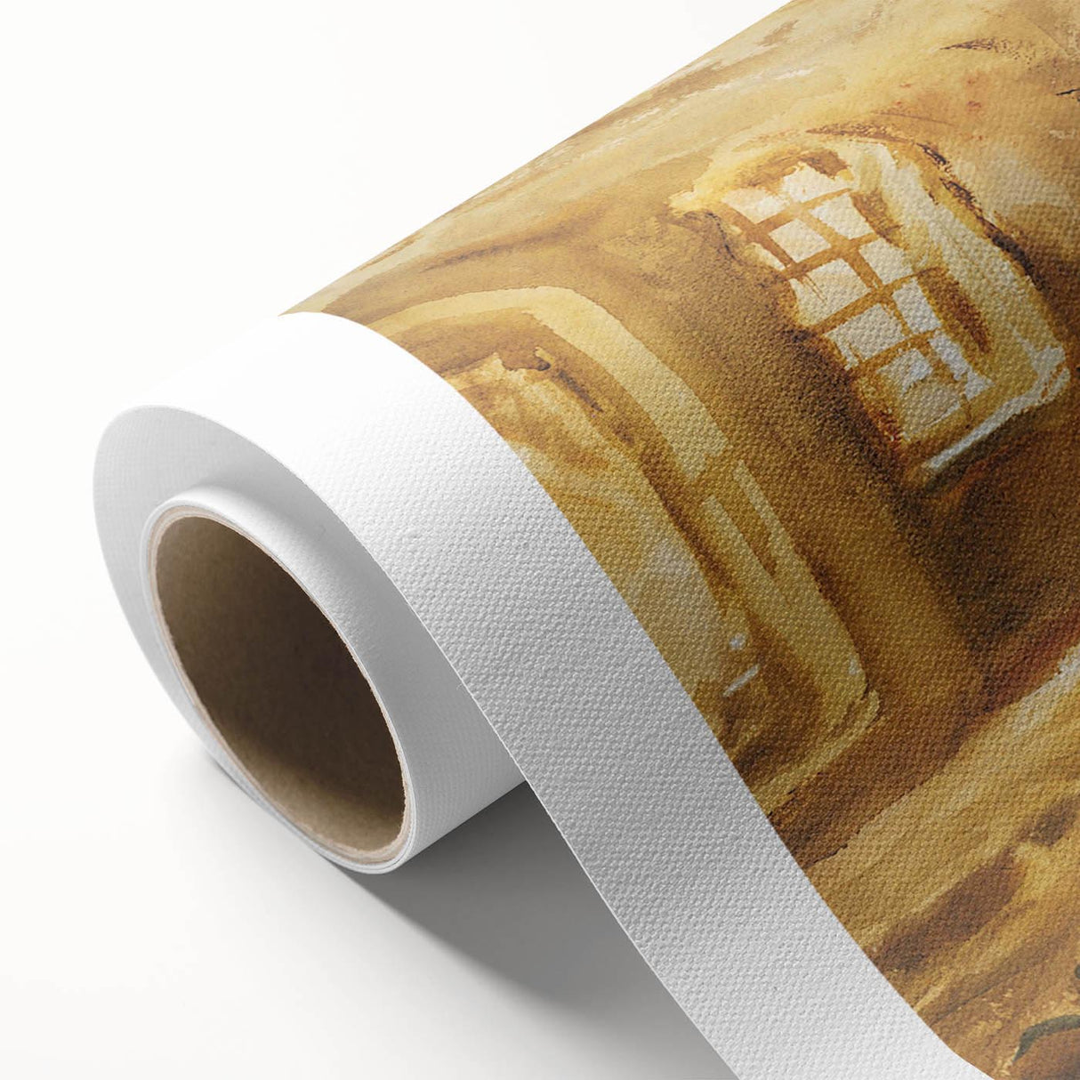 Romantic Art Prints: Ruined Cellar—Arras by John Singer Sargent