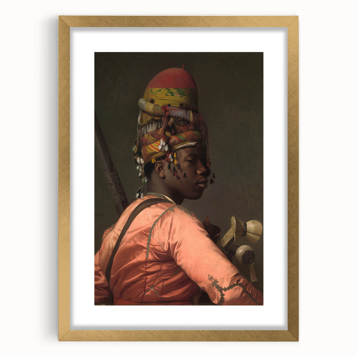 Classic Romantic Portrait - Famous Romanticism Art on Canvas