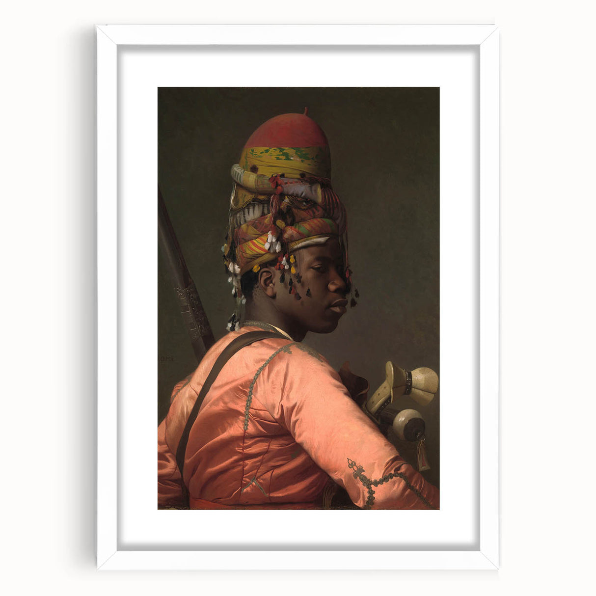 Classic Romantic Portrait - Famous Romanticism Art on Canvas