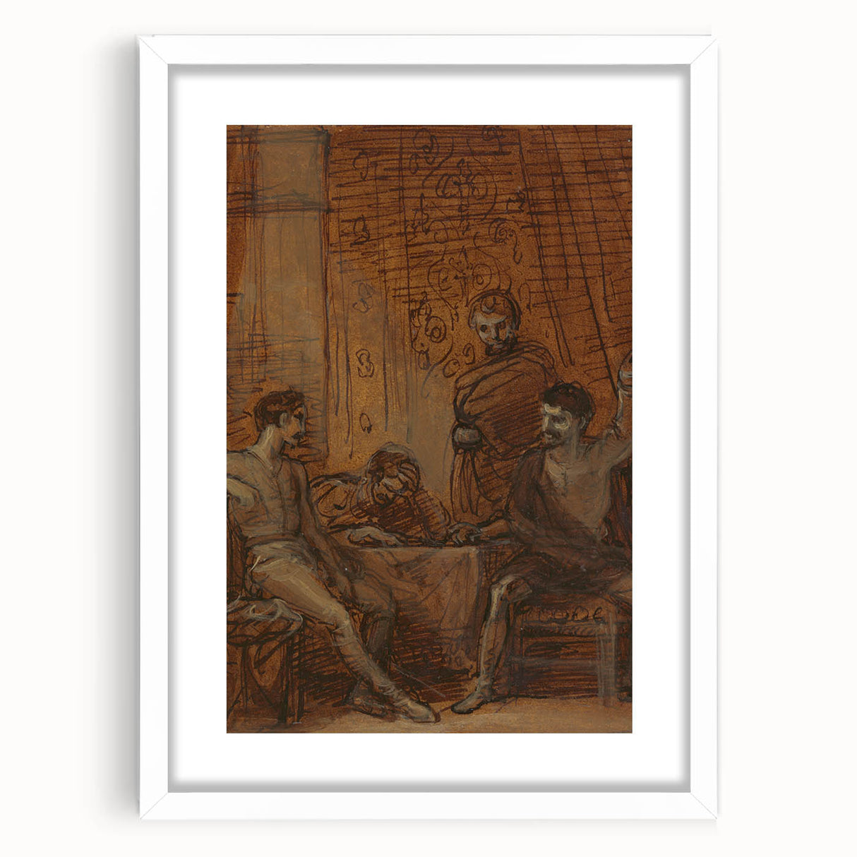 Hotspur and the Plotters - Romanticism Art by Robert Smirke