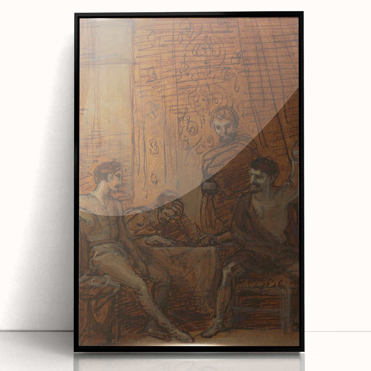 Hotspur and the Plotters - Romanticism Art by Robert Smirke