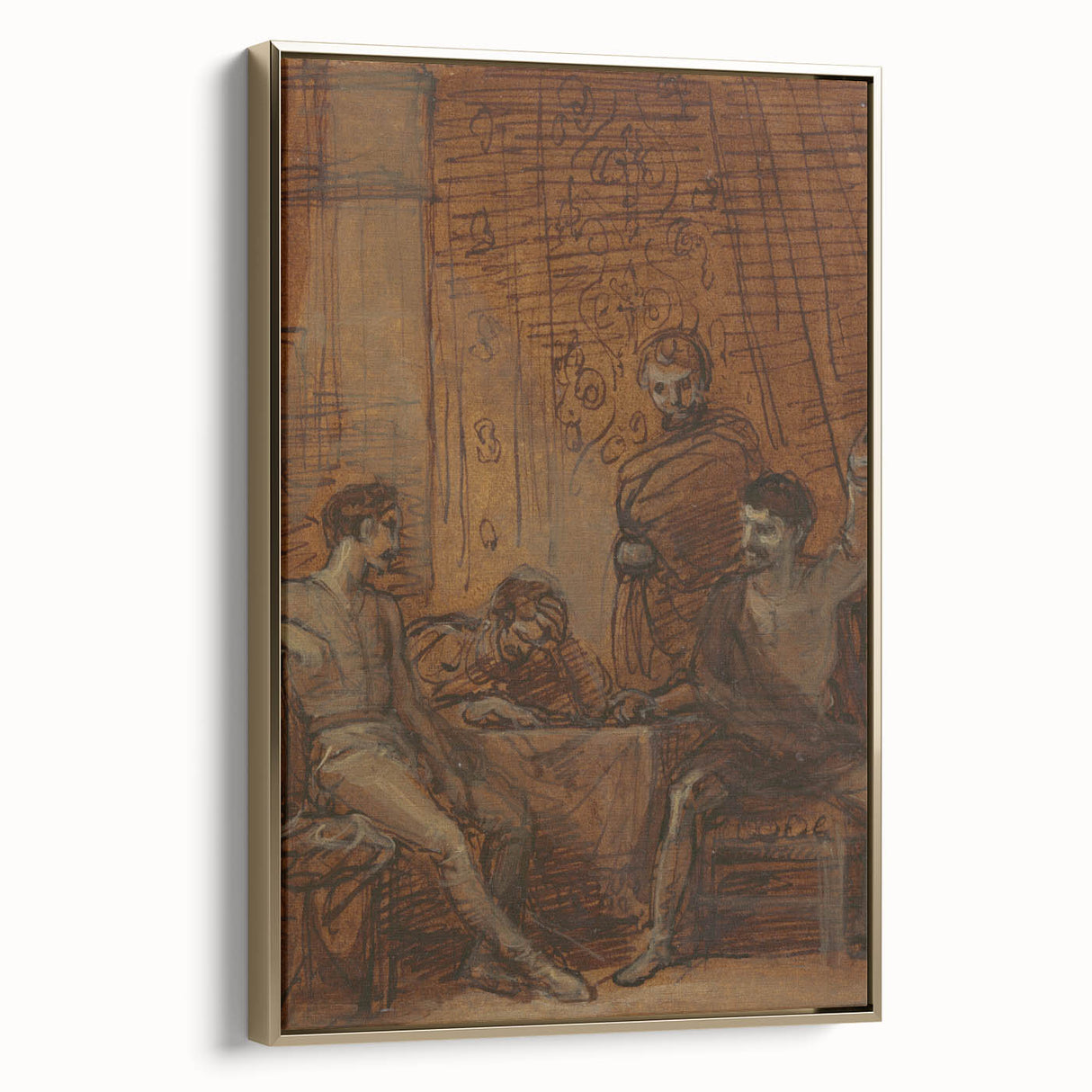 Hotspur and the Plotters - Romanticism Art by Robert Smirke