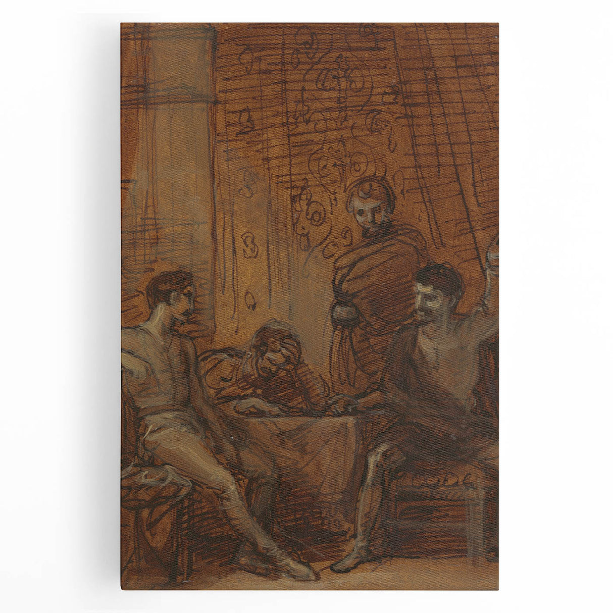 Hotspur and the Plotters - Romanticism Art by Robert Smirke