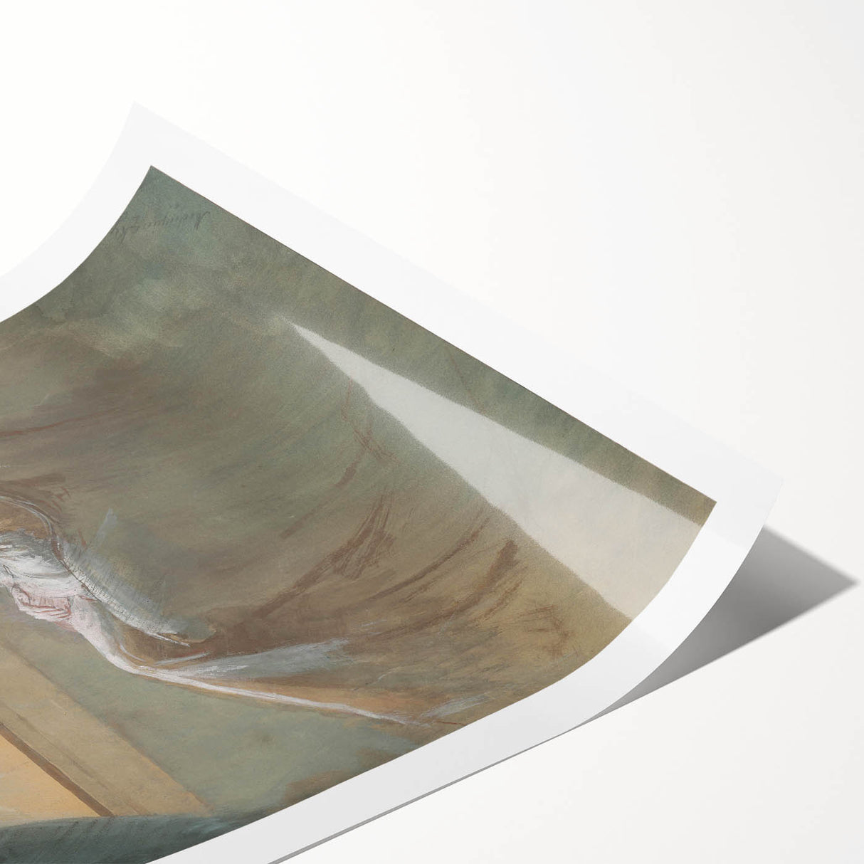 Old Woman Sitting - Romanticism Art by László Mednyánszky