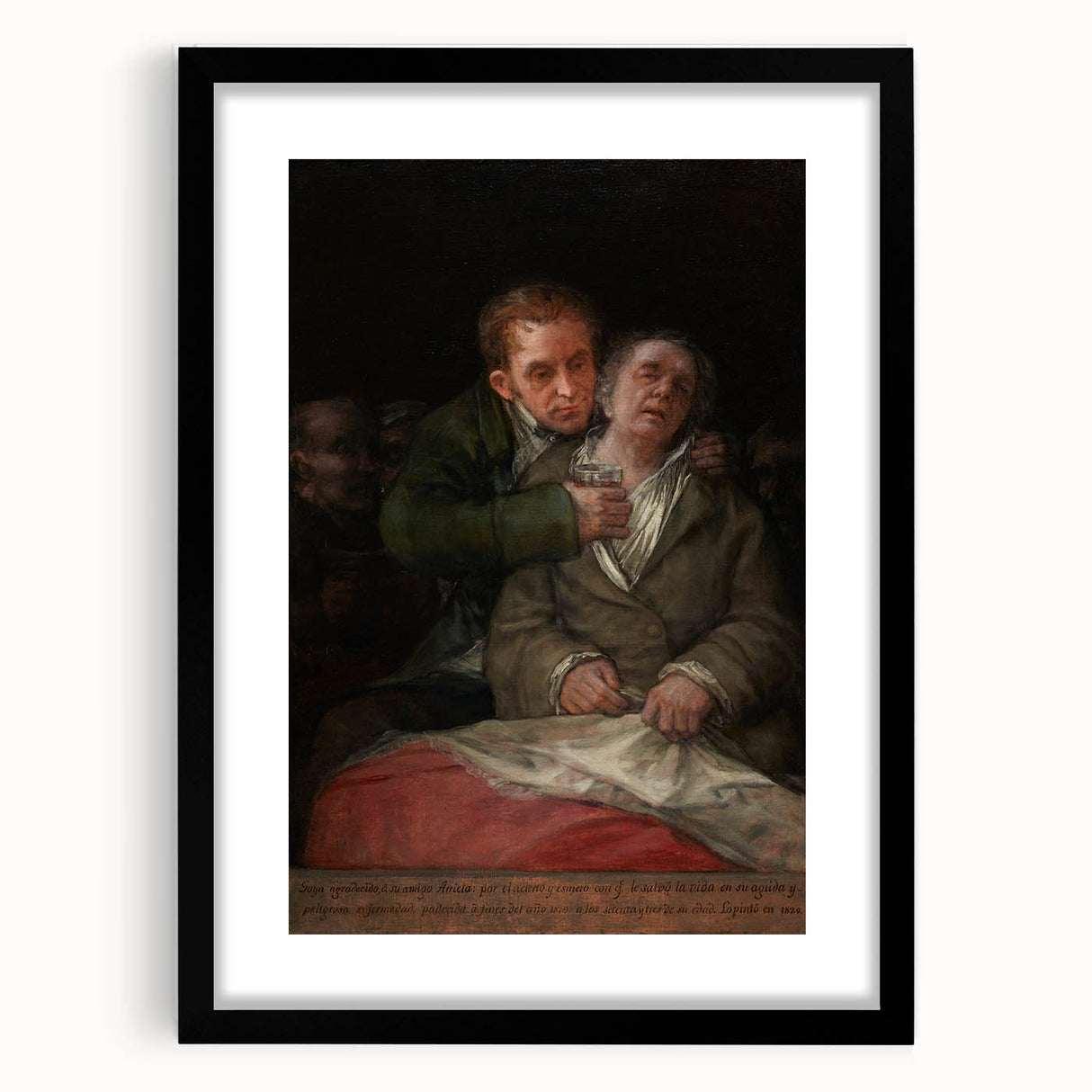Goya's Portrait of Compassion - Romanticism Emotional Wall Art