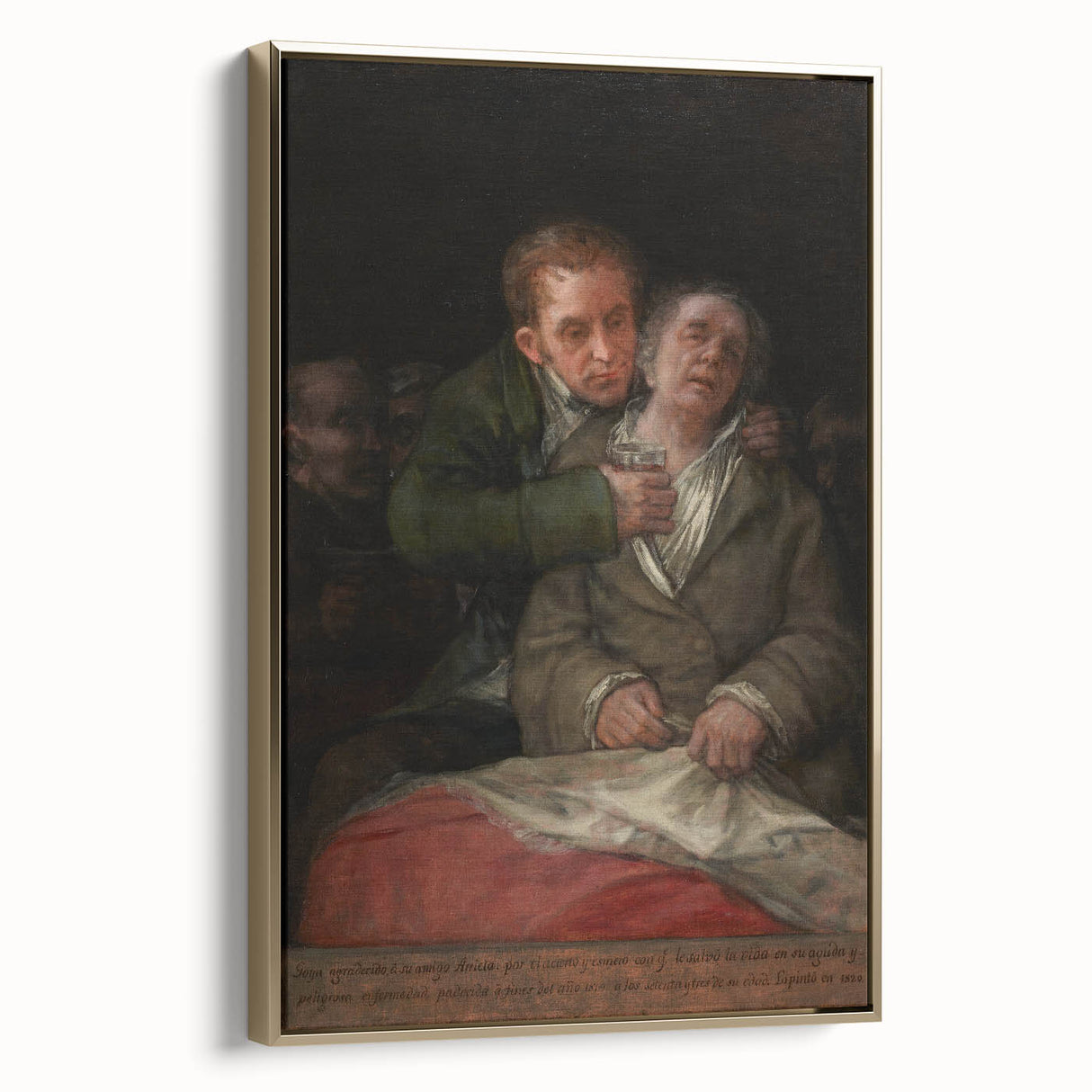 Goya's Portrait of Compassion - Romanticism Emotional Wall Art