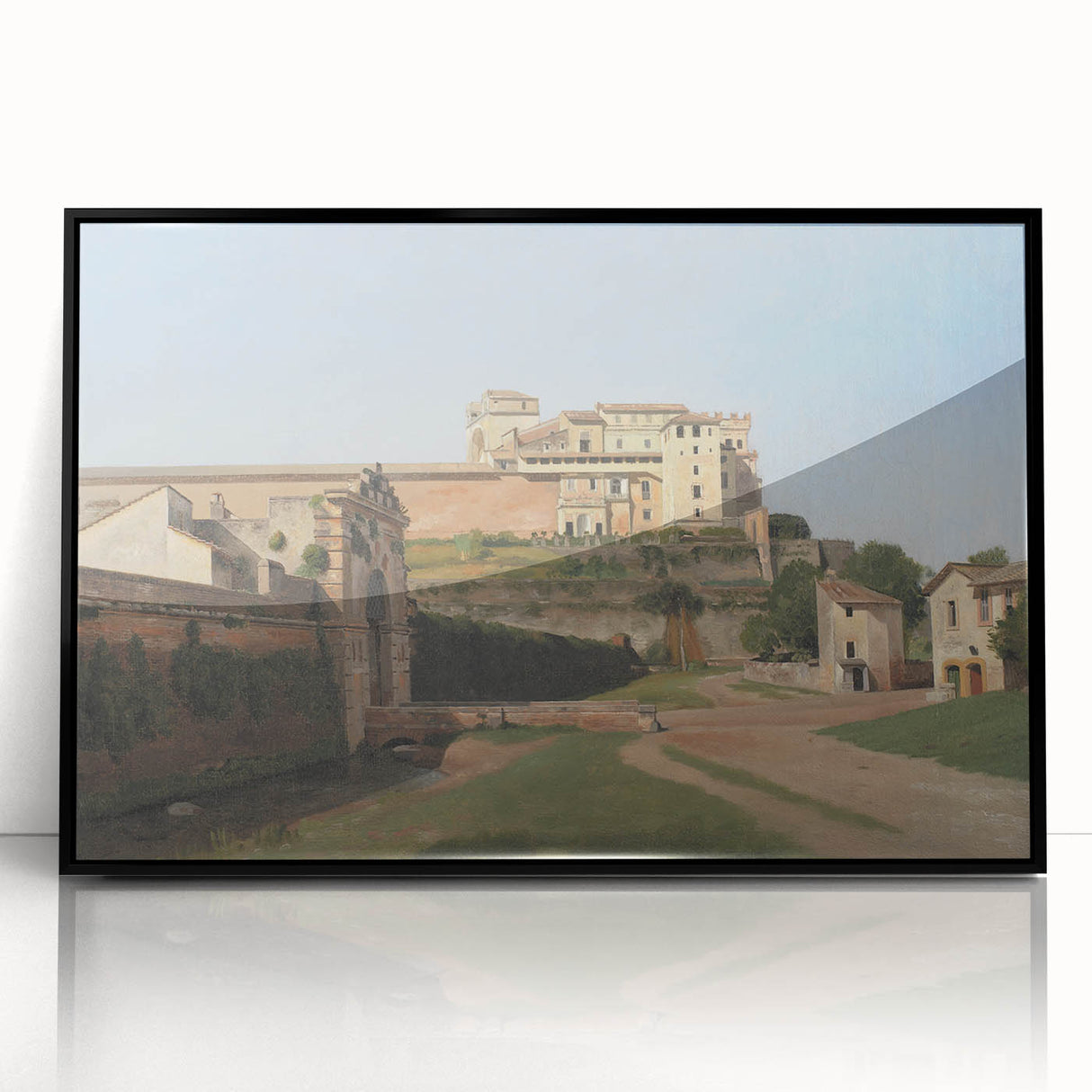 Porta Angelica View - Romanticism Landscape by C.W. Eckersberg