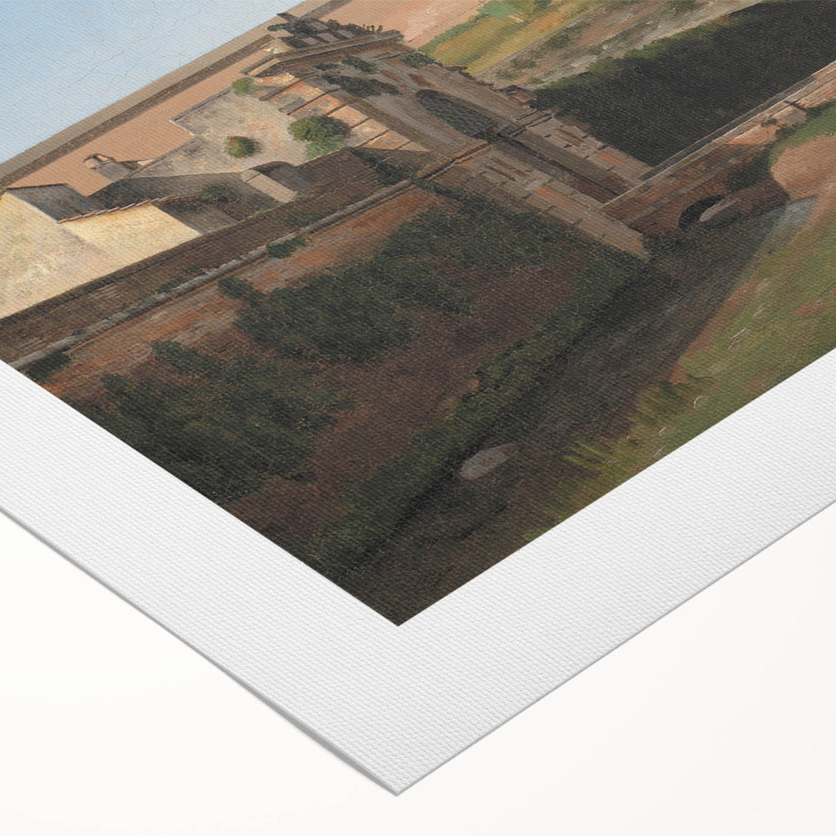 Porta Angelica View - Romanticism Landscape by C.W. Eckersberg