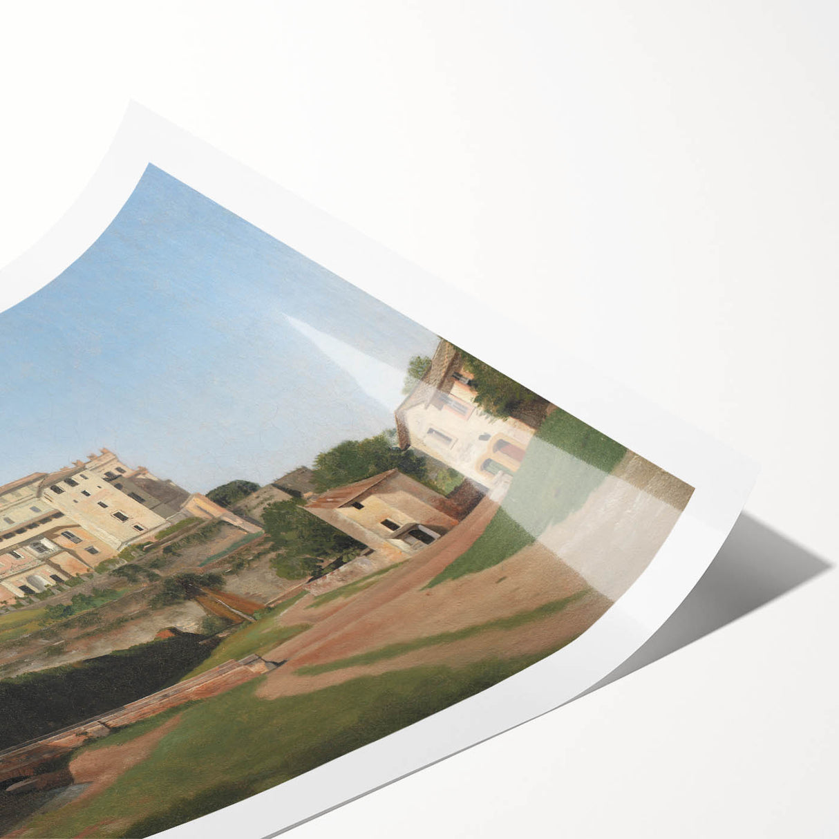 Porta Angelica View - Romanticism Landscape by C.W. Eckersberg