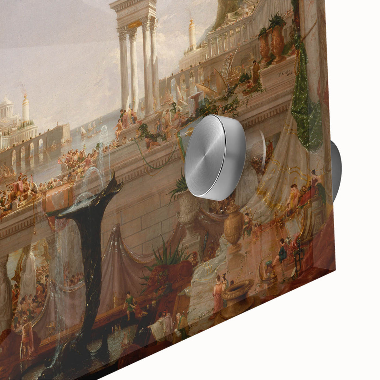 The Consummation of Empire - Romanticism Masterpiece by Thomas Cole