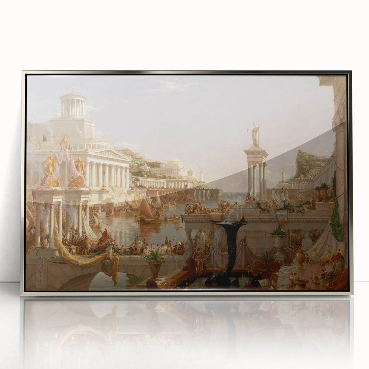 The Consummation of Empire - Romanticism Masterpiece by Thomas Cole