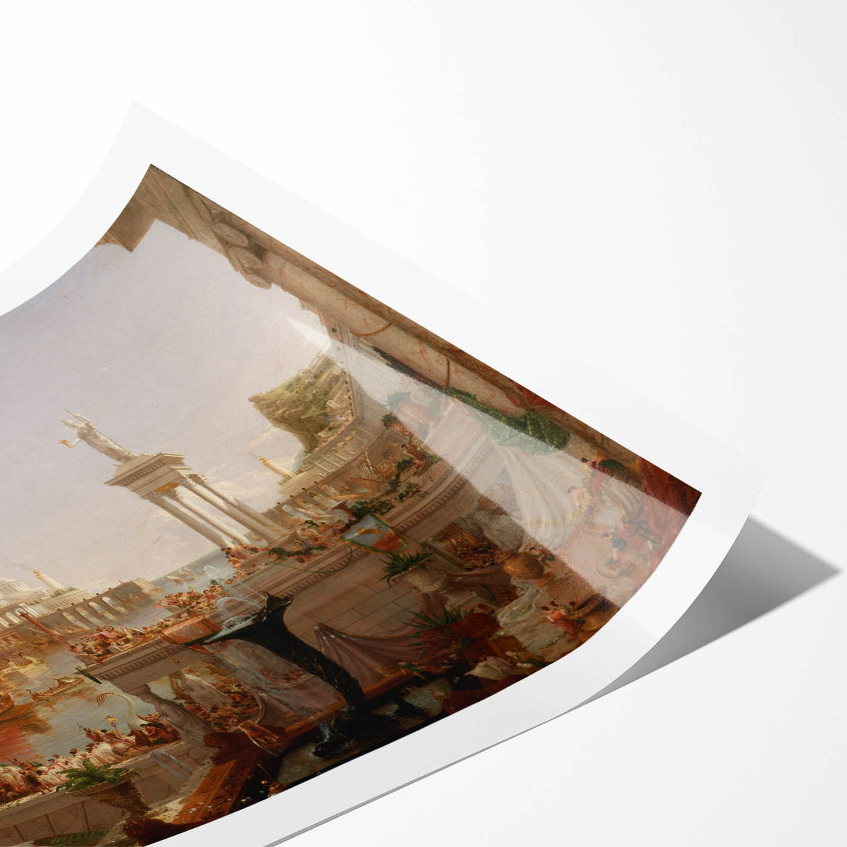 The Consummation of Empire - Romanticism Masterpiece by Thomas Cole