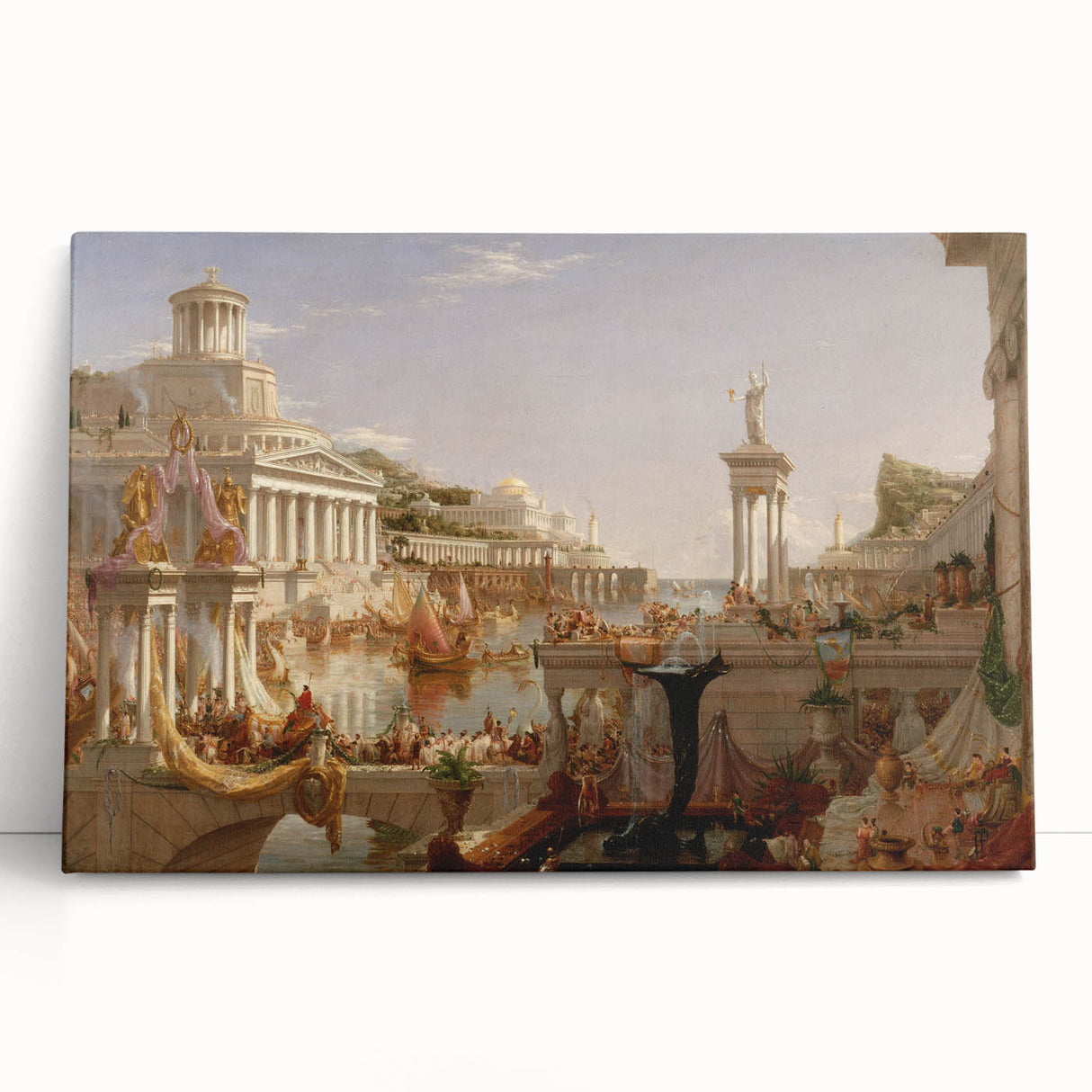 The Consummation of Empire - Romanticism Masterpiece by Thomas Cole