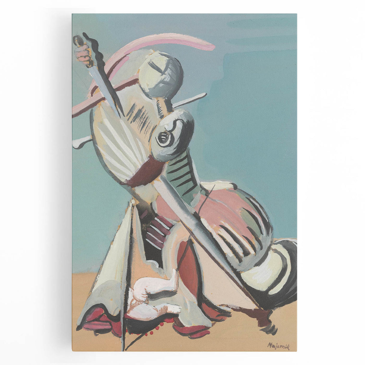 Romanticism Art: "Massacre of the Innocents" Historical Canvas Print