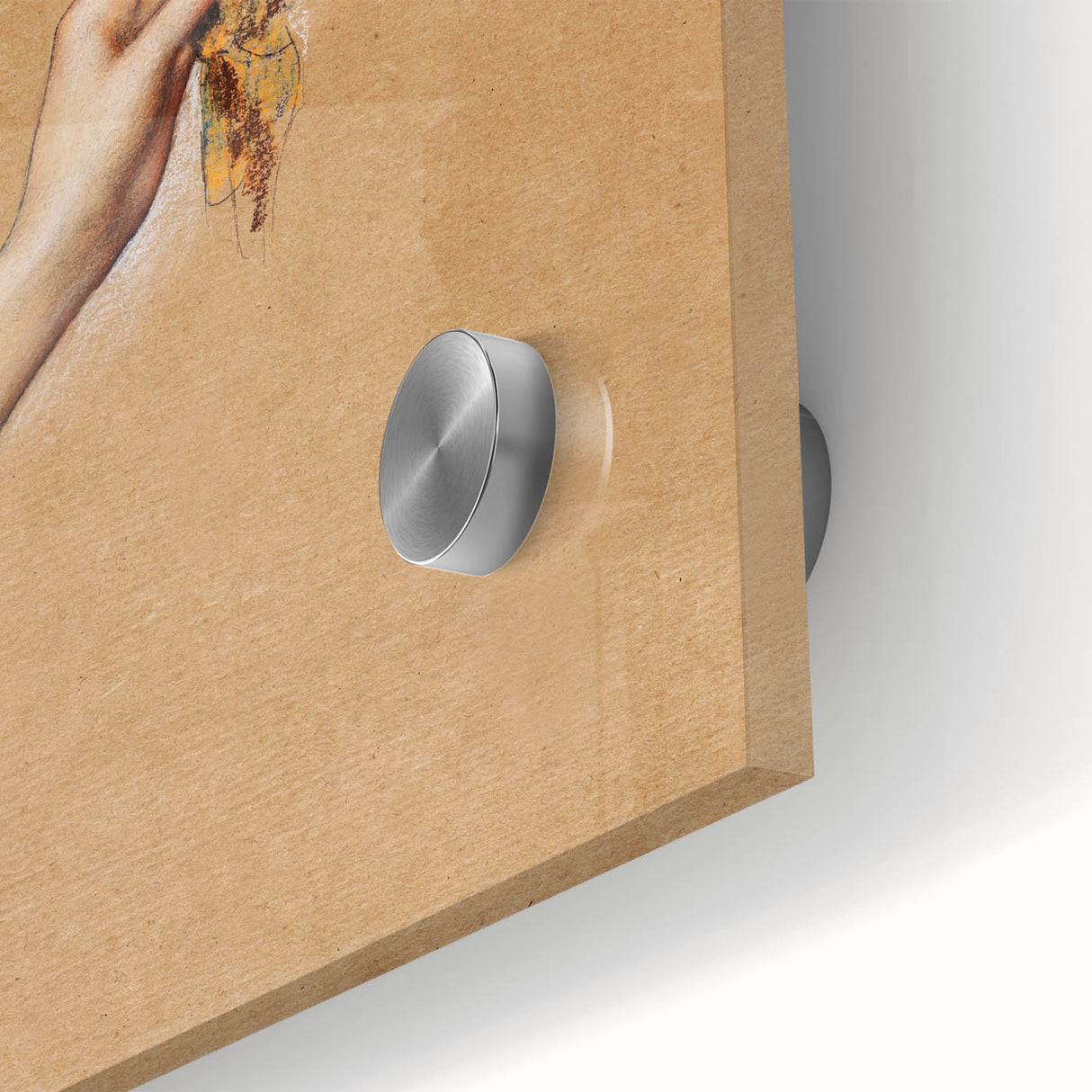 Romanticism Art: "Study of Arms" Sketch for Autumn Canvas Print