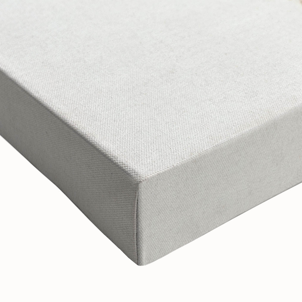 Romanticism Art: Head of a Cow - Historical Animal Sketch Canvas Print