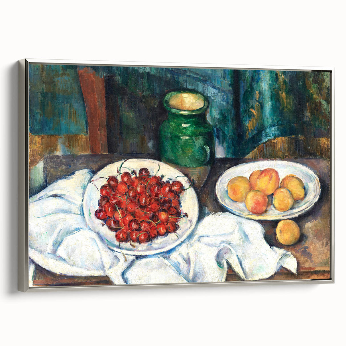 Impressionist Still Life - Fruit and Bowl Wall Art Print