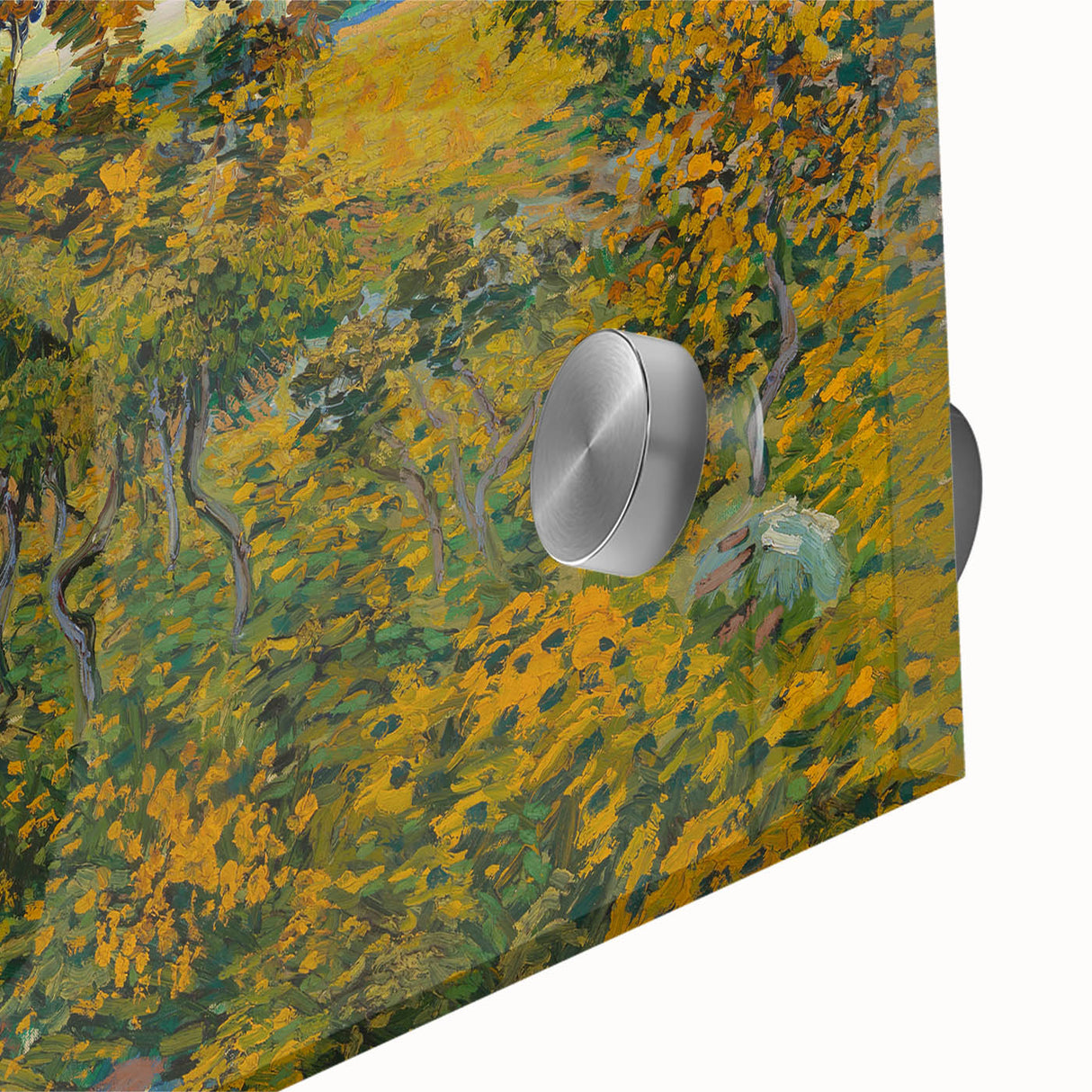 Sunset at Montmajour: Impressionist Landscape Wall Art by Van Gogh