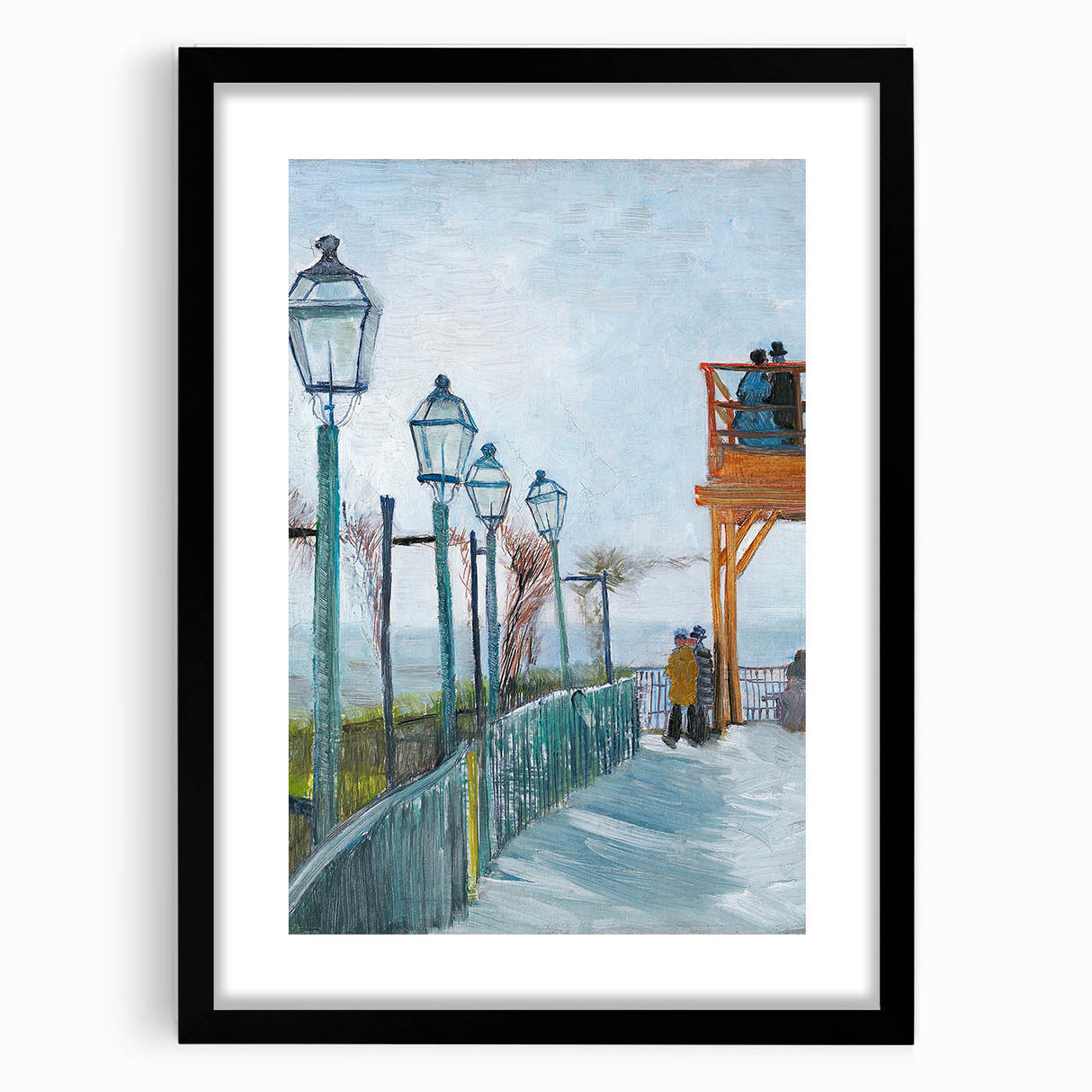 Impressionist Wall Art - Van Gogh's "Moulin de Blute-Fin Terrace
