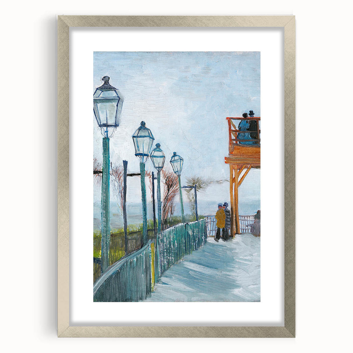 Impressionist Wall Art - Van Gogh's "Moulin de Blute-Fin Terrace
