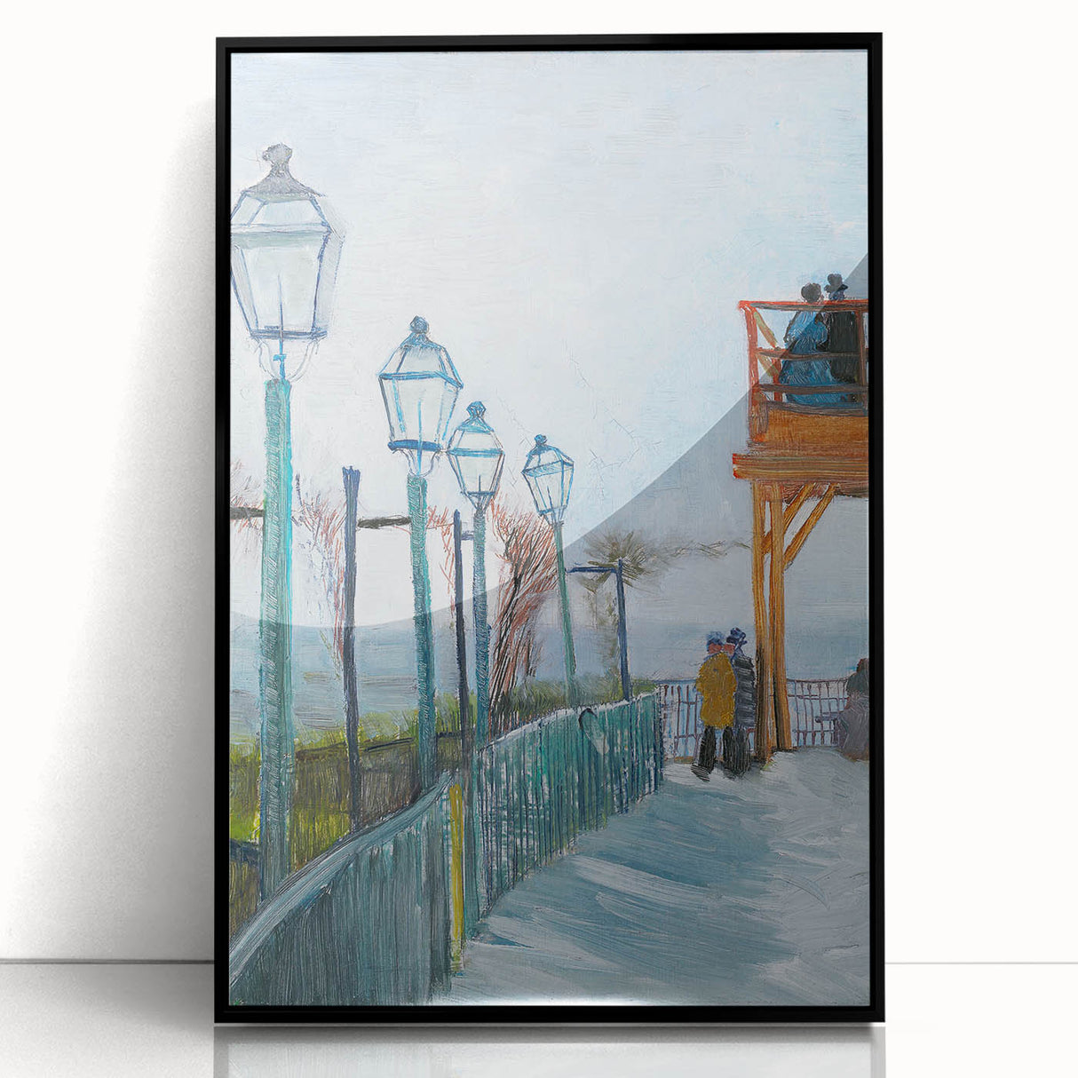 Impressionist Wall Art - Van Gogh's "Moulin de Blute-Fin Terrace