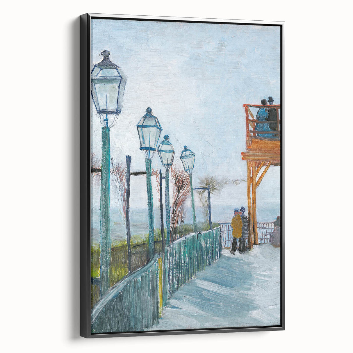 Impressionist Wall Art - Van Gogh's "Moulin de Blute-Fin Terrace