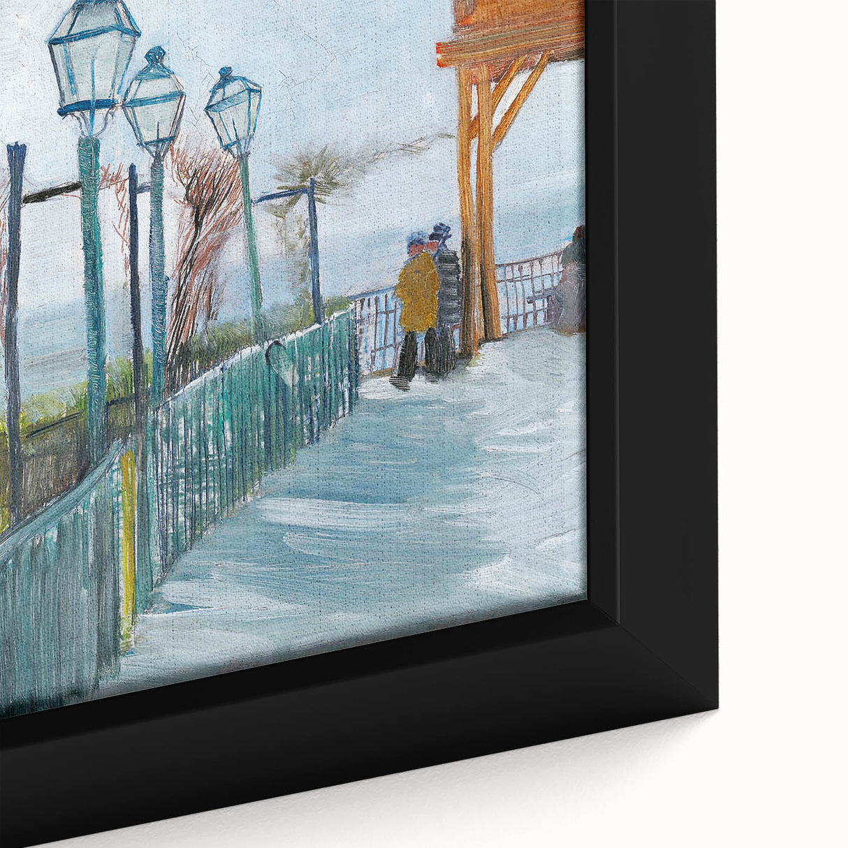 Impressionist Wall Art - Van Gogh's "Moulin de Blute-Fin Terrace