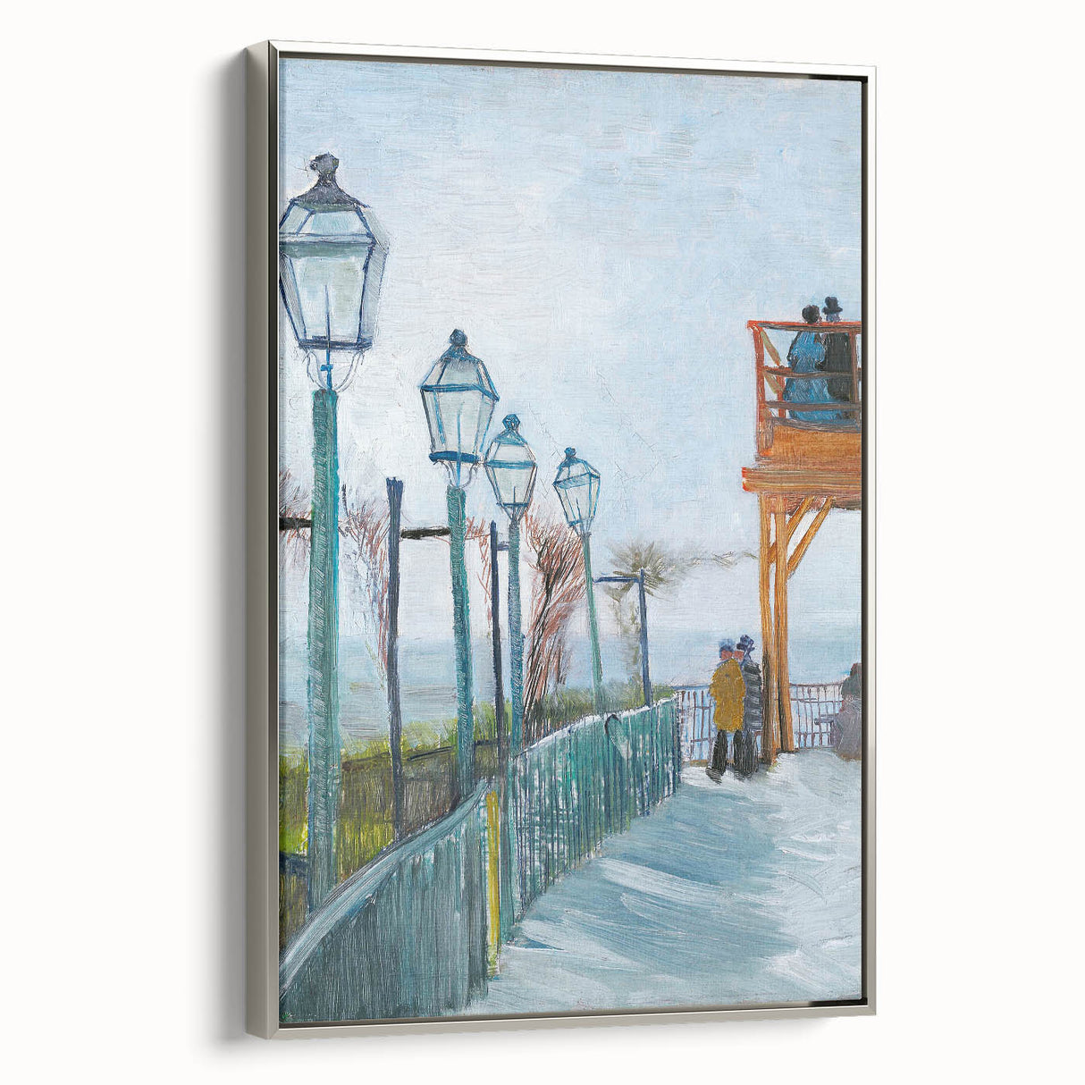 Impressionist Wall Art - Van Gogh's "Moulin de Blute-Fin Terrace