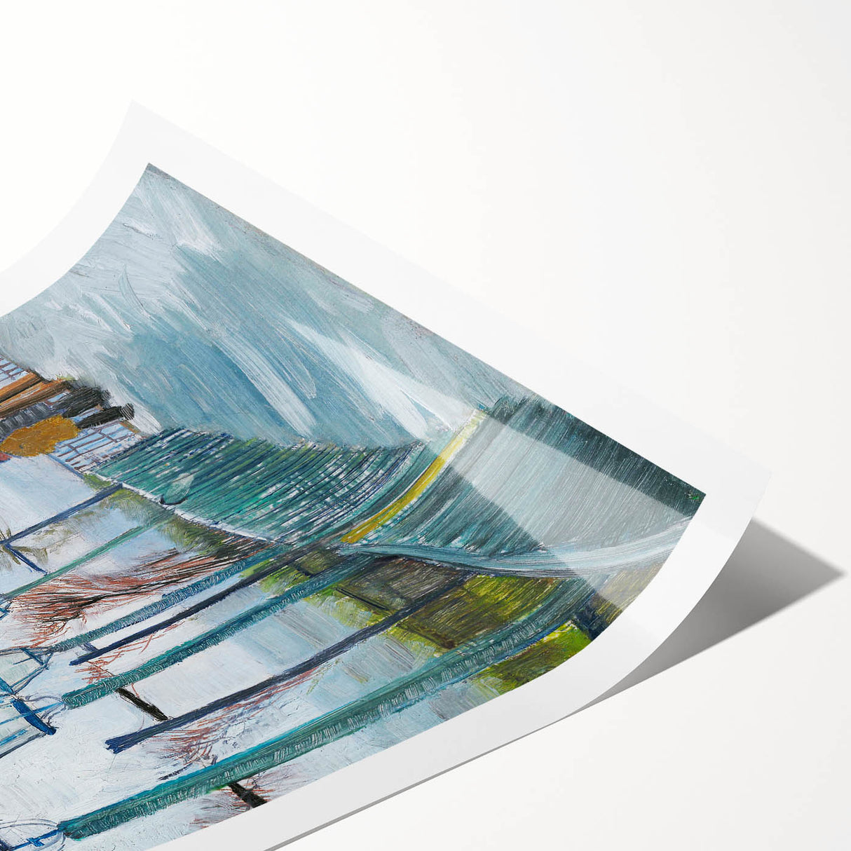 Impressionist Wall Art - Van Gogh's "Moulin de Blute-Fin Terrace