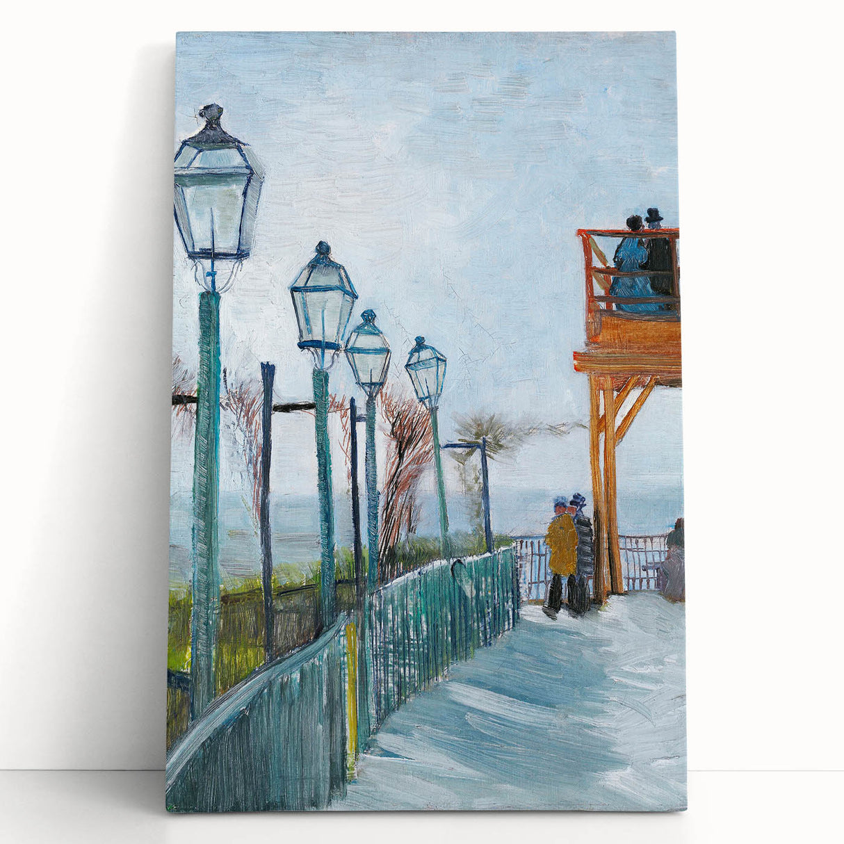 Impressionist Wall Art - Van Gogh's "Moulin de Blute-Fin Terrace