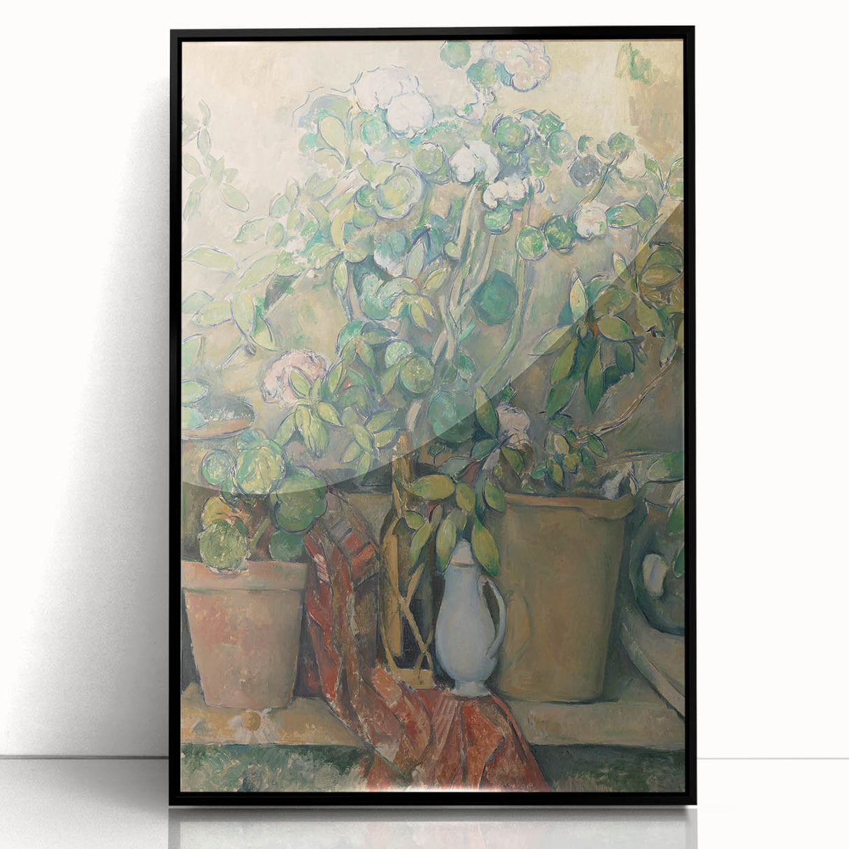Impressionist Wall Art - Cézanne's "Terracotta Pots and Flowers