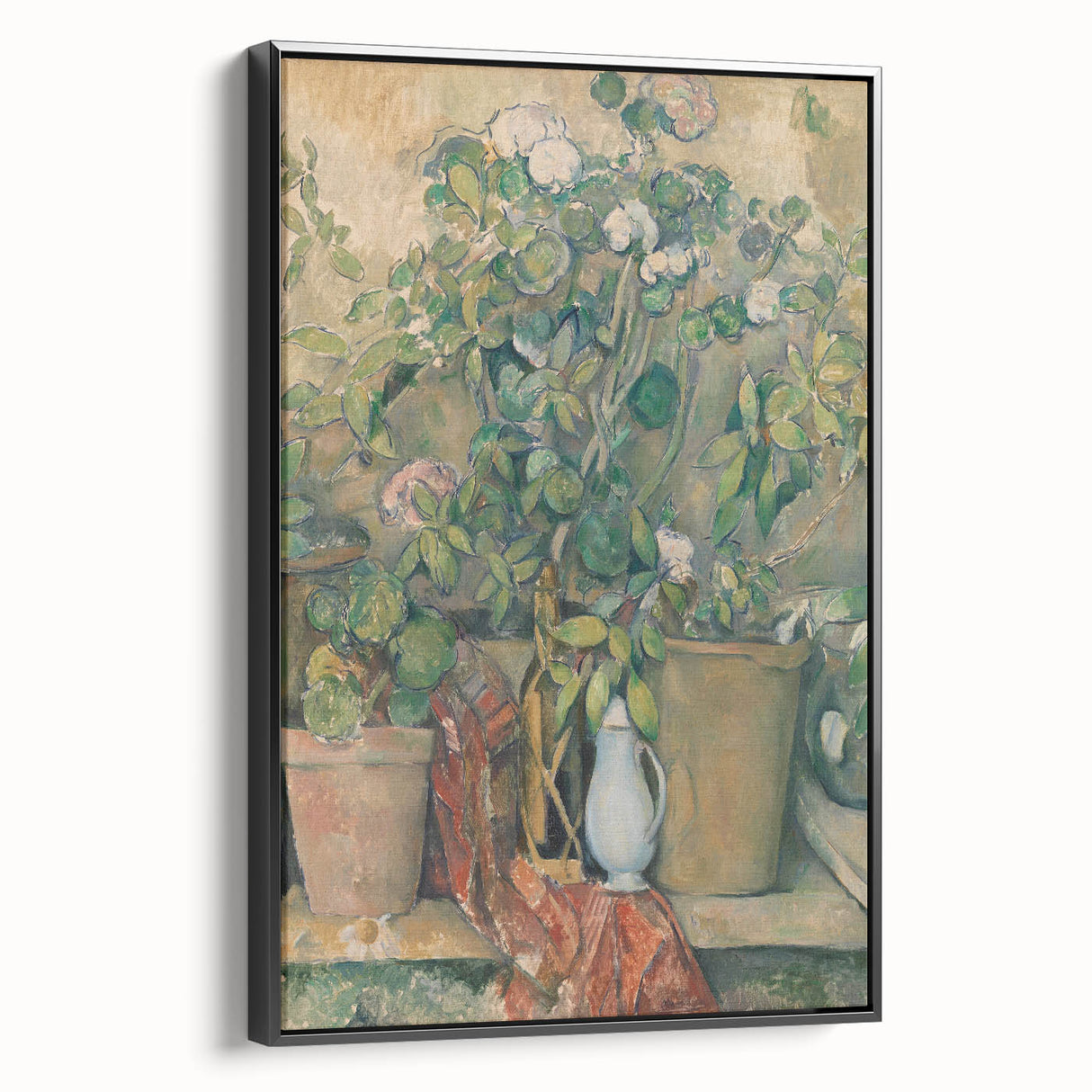Impressionist Wall Art - Cézanne's "Terracotta Pots and Flowers