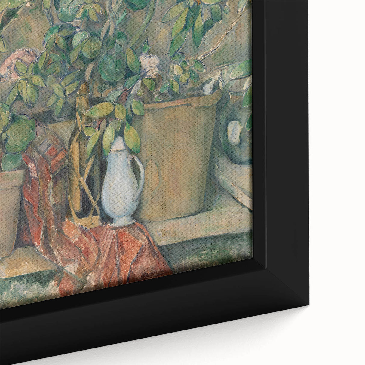 Impressionist Wall Art - Cézanne's "Terracotta Pots and Flowers