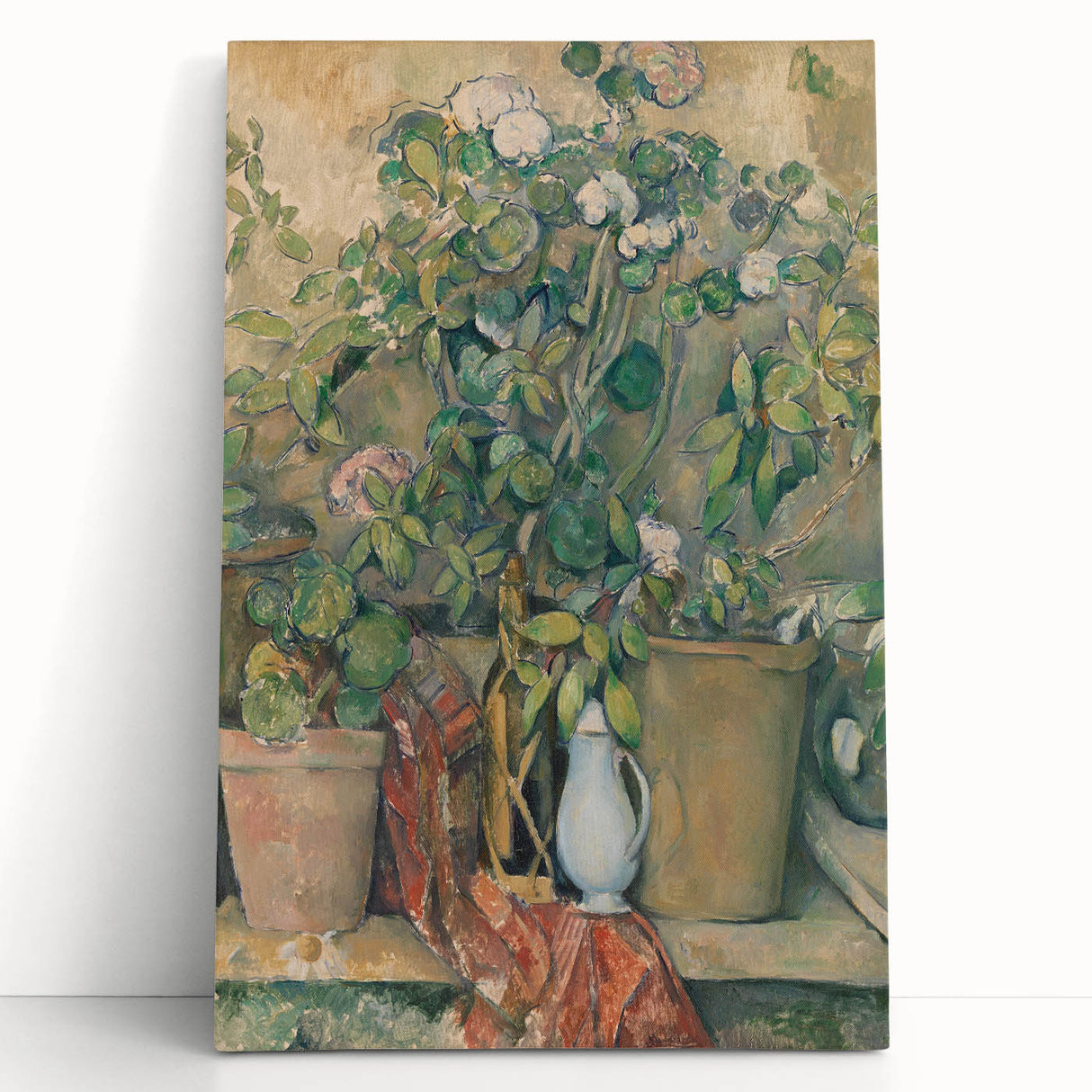 Impressionist Wall Art - Cézanne's "Terracotta Pots and Flowers