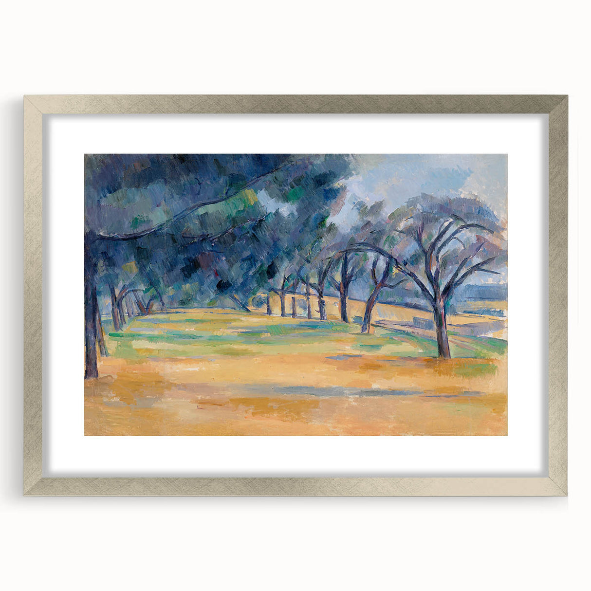 The Allée at Marines: Paul Cézanne's Impressionist Landscape Art
