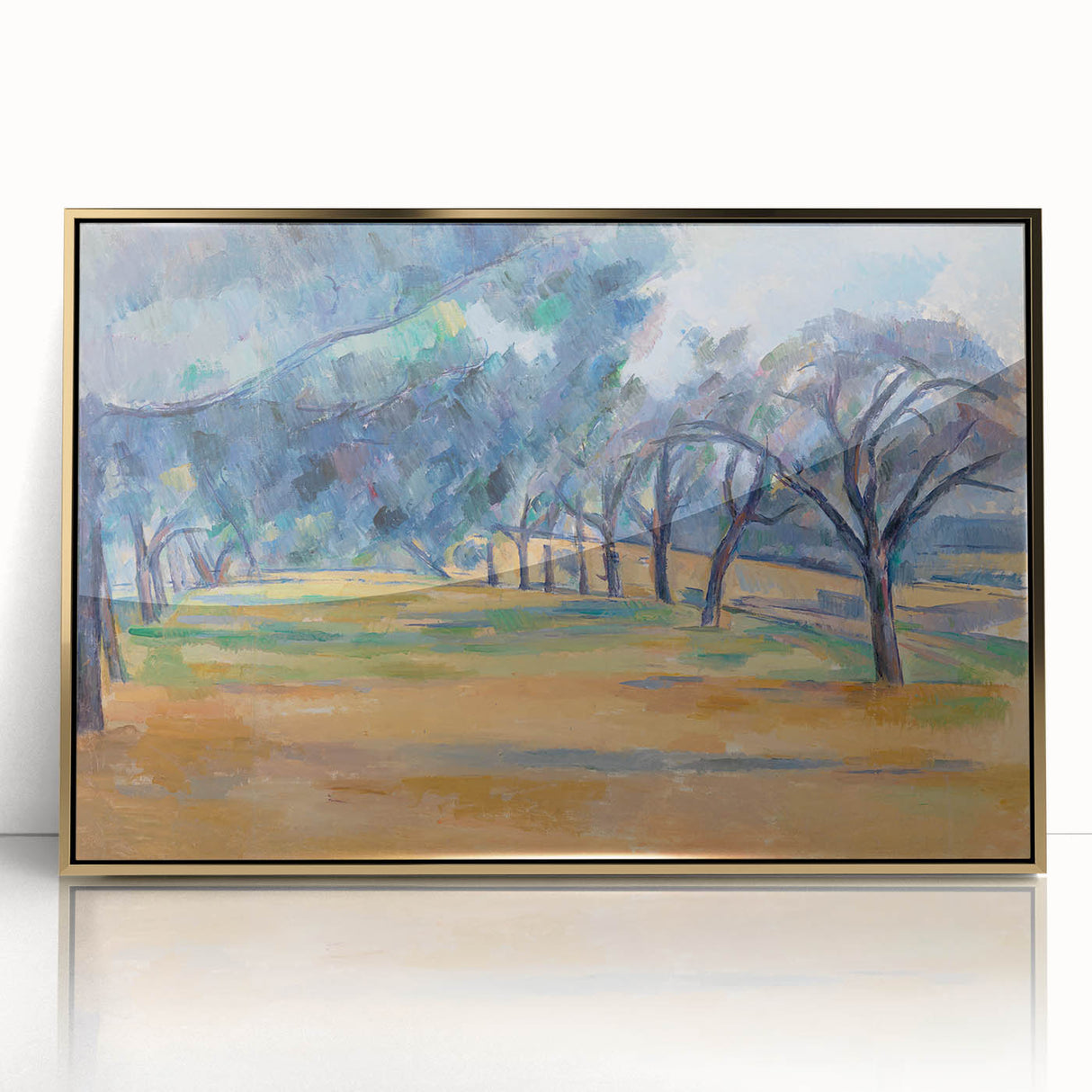 The Allée at Marines: Paul Cézanne's Impressionist Landscape Art