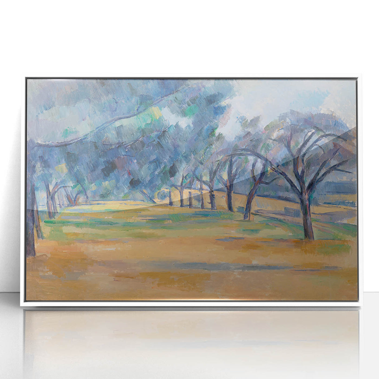 The Allée at Marines: Paul Cézanne's Impressionist Landscape Art