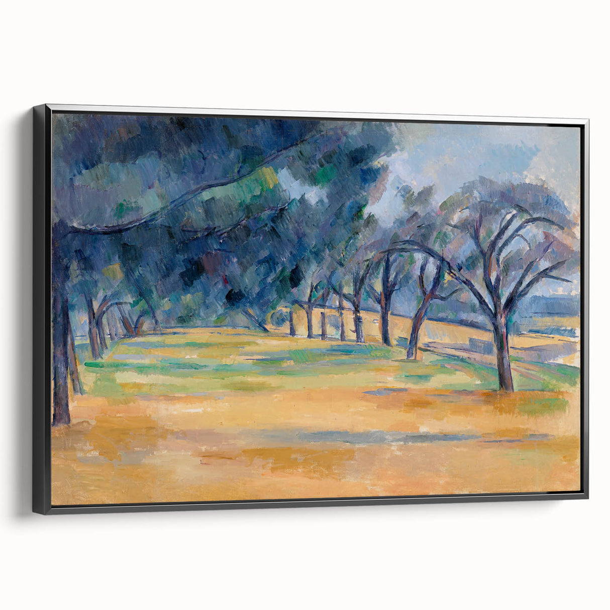 The Allée at Marines: Paul Cézanne's Impressionist Landscape Art